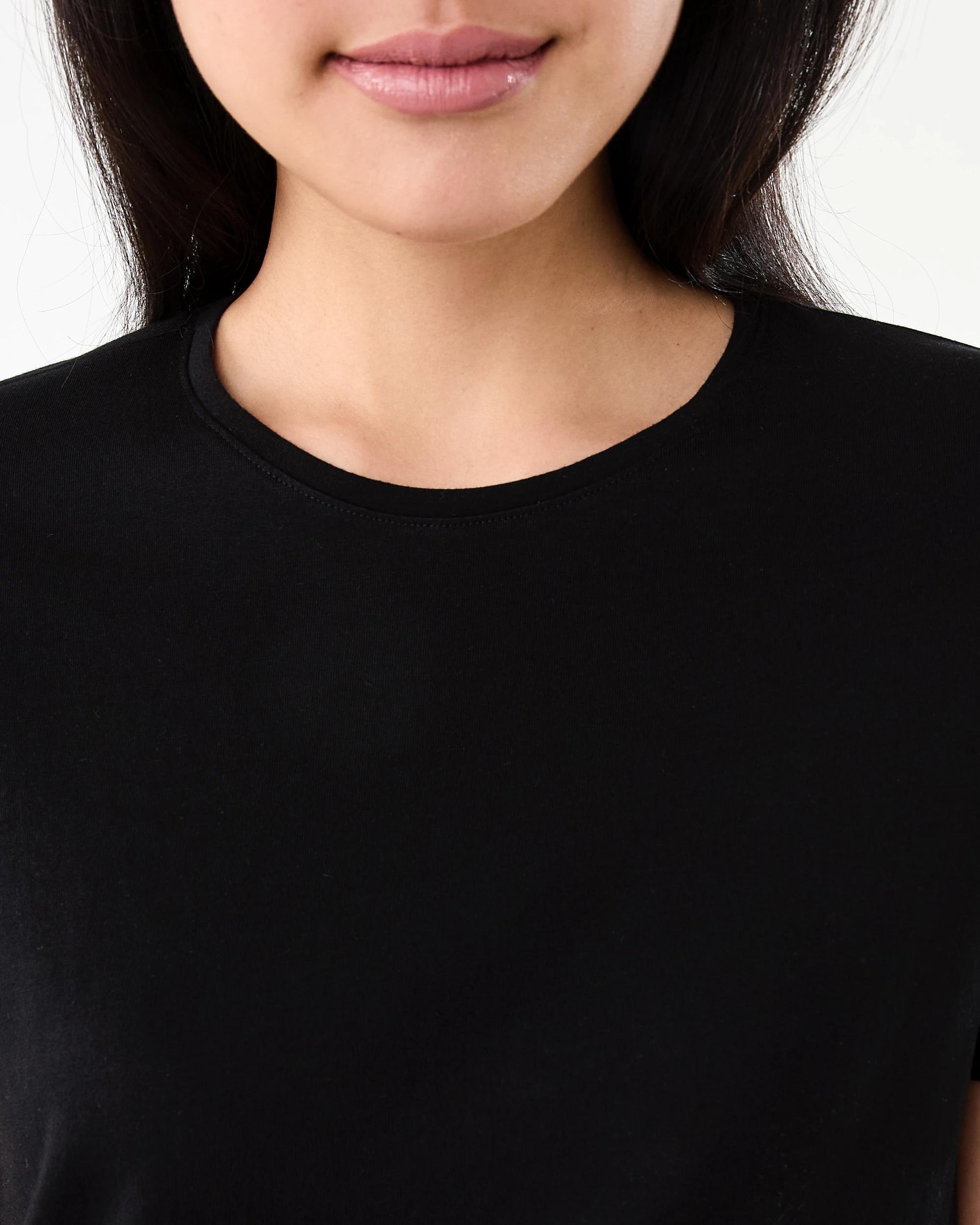 5 Basic T-shirt BLACK, 5 of 5