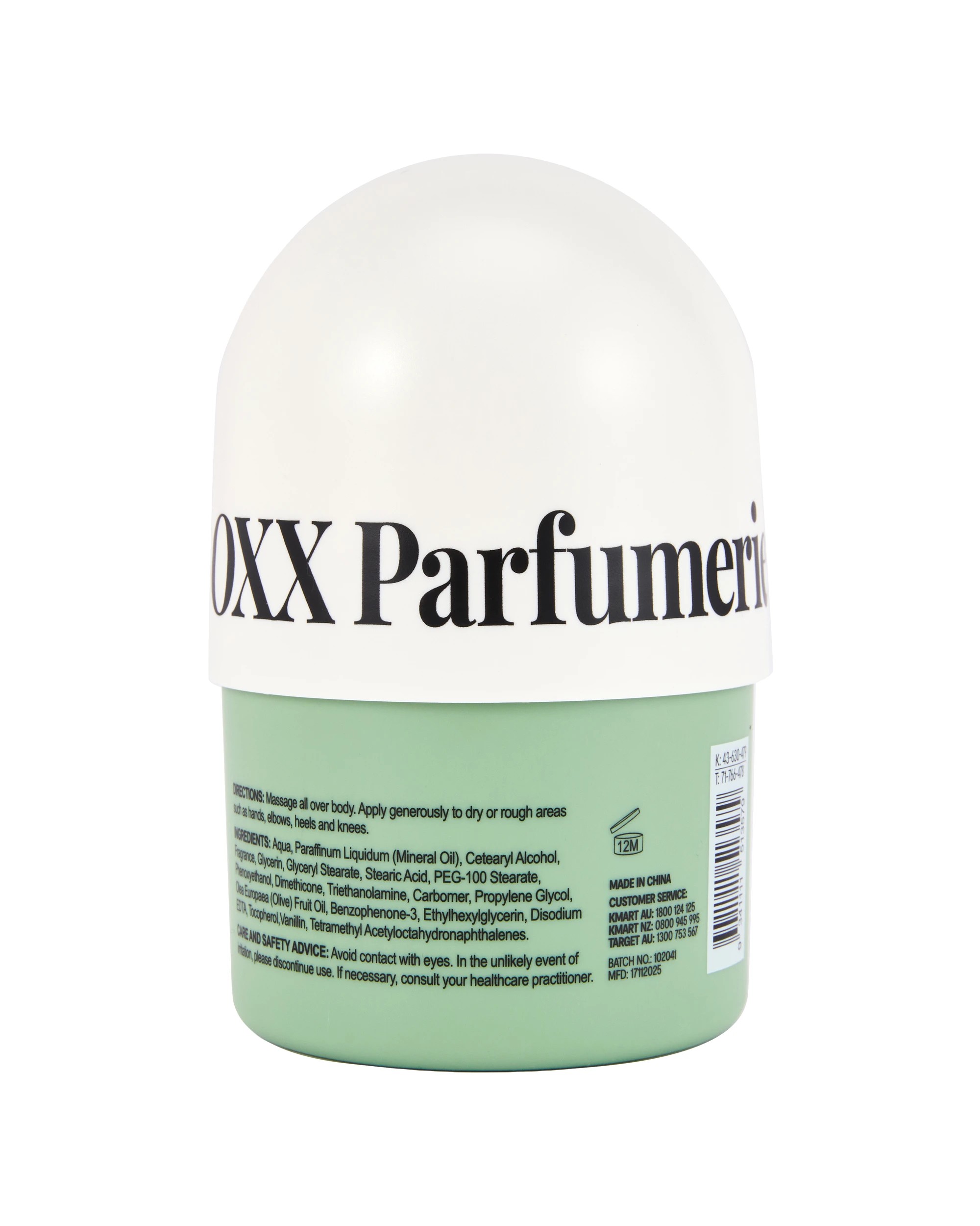 3 OXX Fragrance Pistache Creme Body Butter 240ml - Nutty, Milky and Caramel, 3 of 3