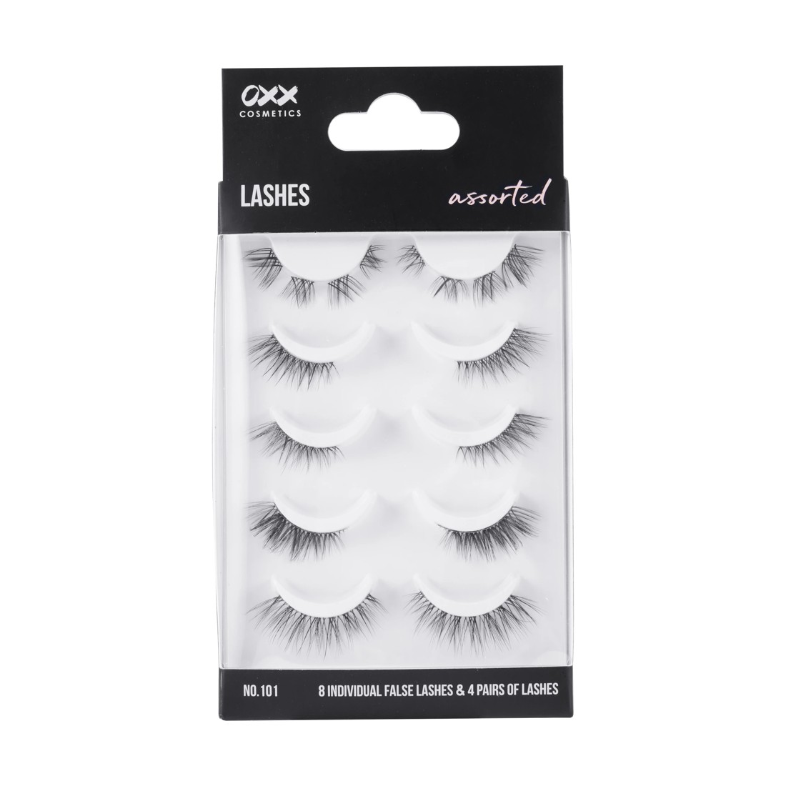 1 OXX Cosmetics Assorted False Lashes - No. 101, 1 of 5