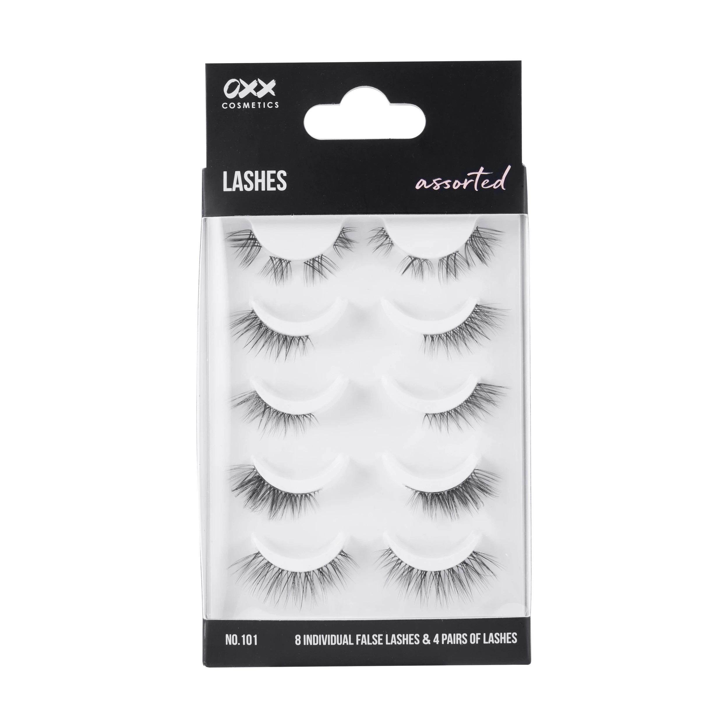1 OXX Cosmetics Assorted False Lashes - No. 101, 1 of 5