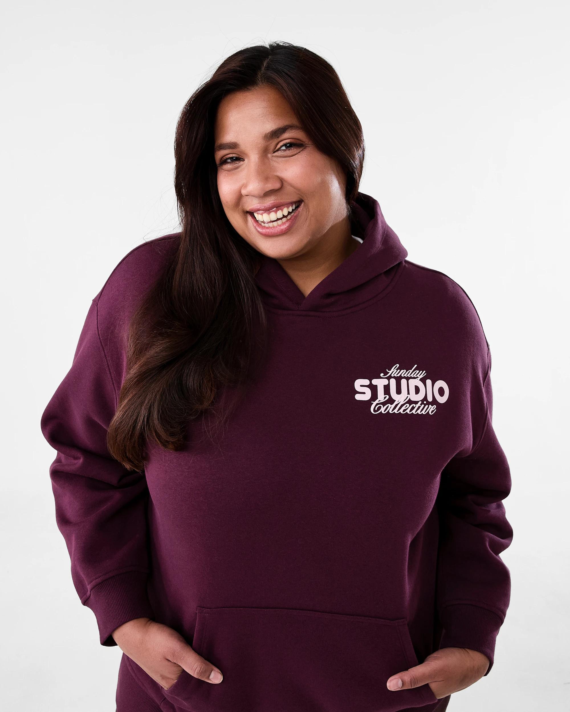 4 Curve Oversized Hoodie Sunday, 4 of 7
