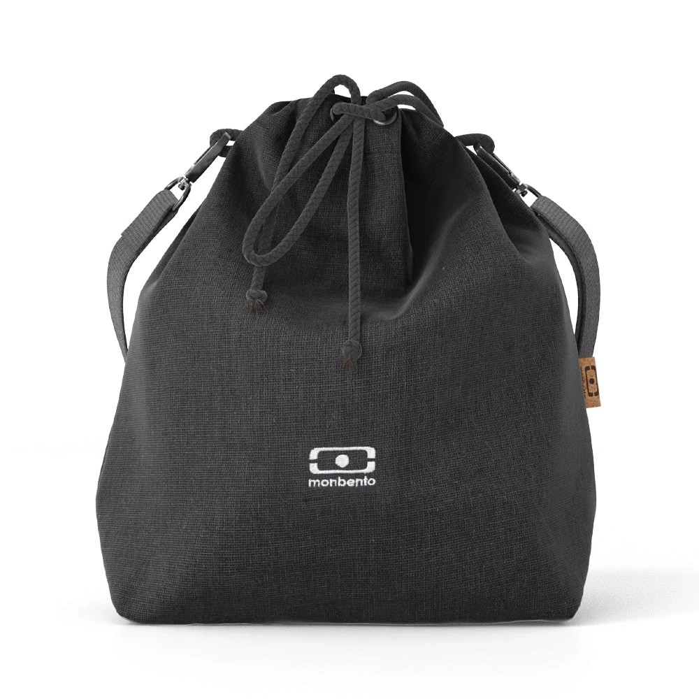 1 Monbento Mb Fresh Insulated Lunch Bag - Black, 1 of 5