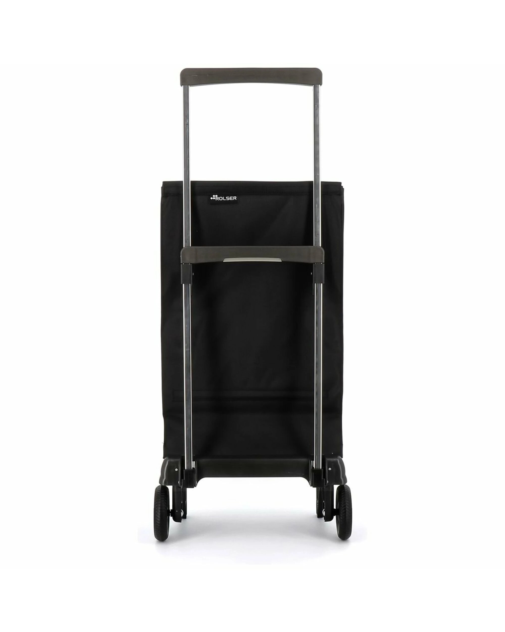 3 Rolser Plegamatic MF Folding 2 Wheel Trolley Black, 3 of 5