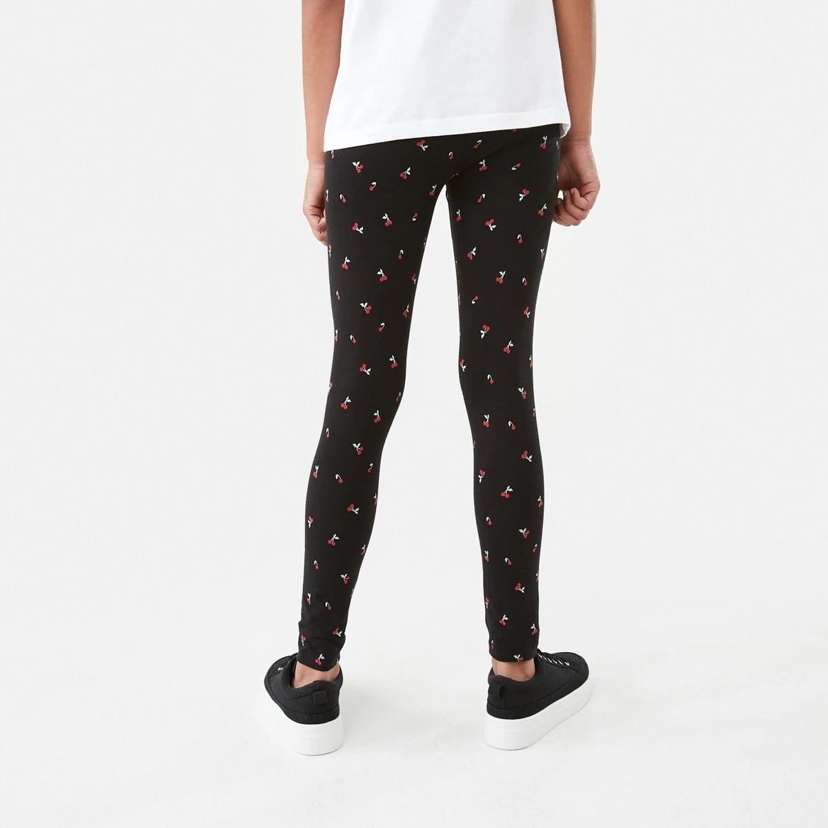 2 Print Leggings Cherries, 2 of 8