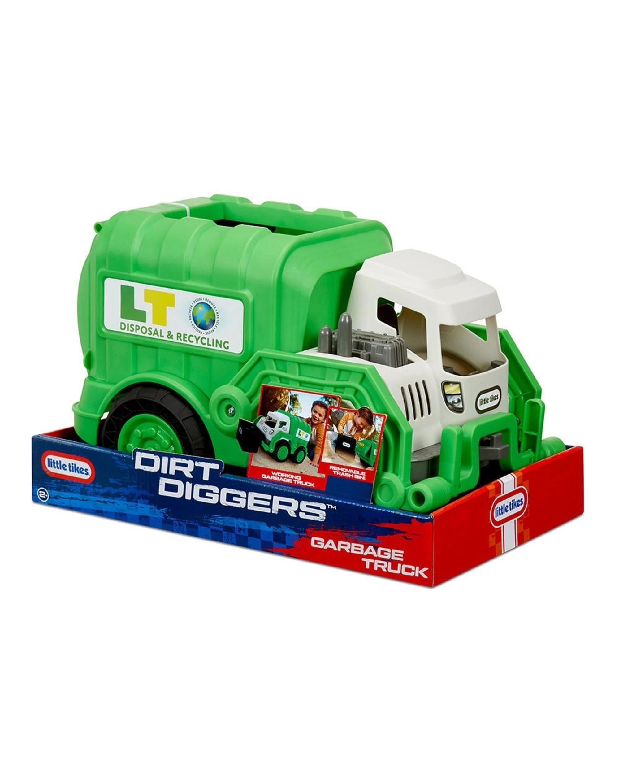 1 Little Tikes Dirt Digger Real Working Garbage Truck, 1 of 5