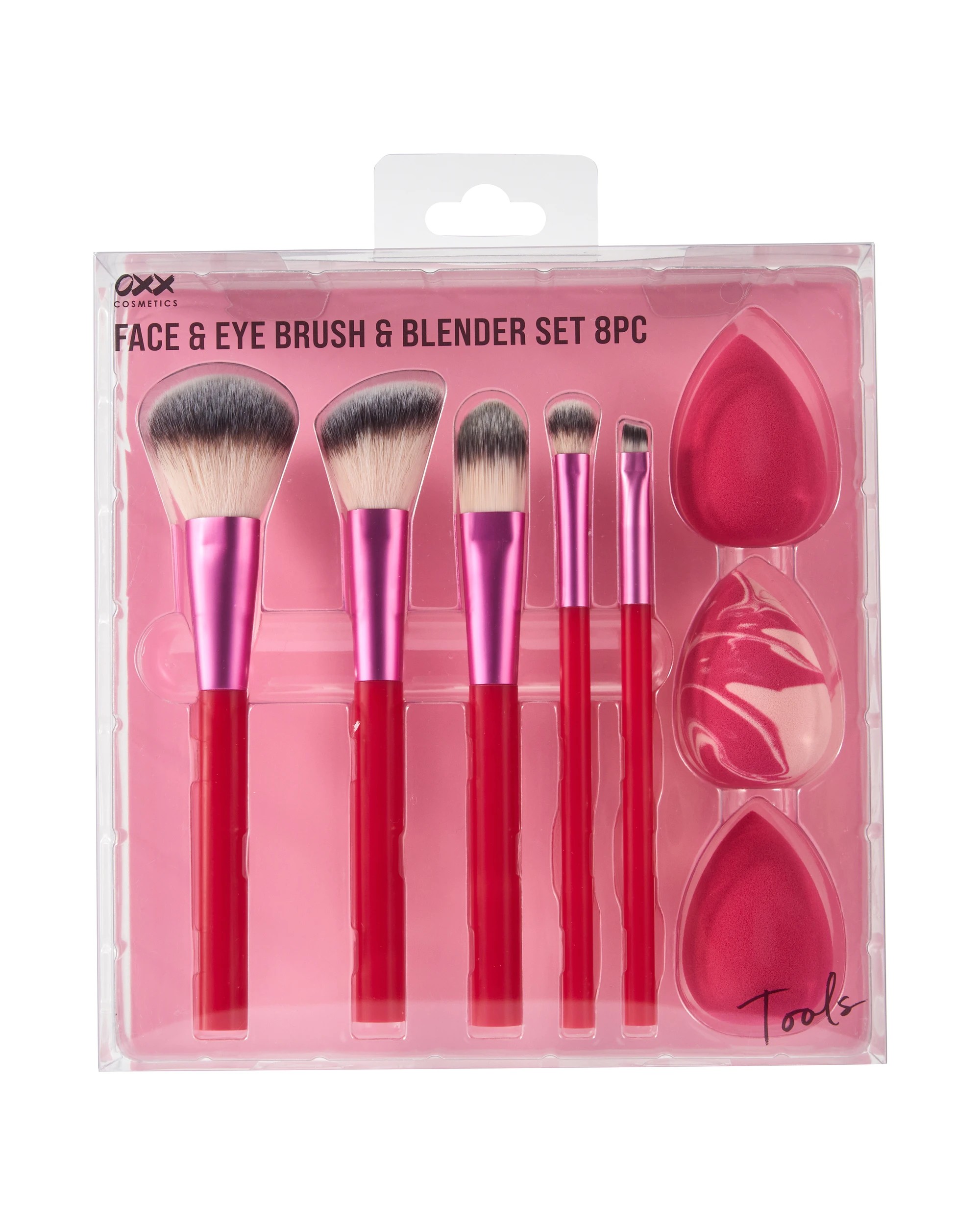 1 OXX Cosmetics 8 Piece Face and Eye Brush and Blender Set, 1 of 5