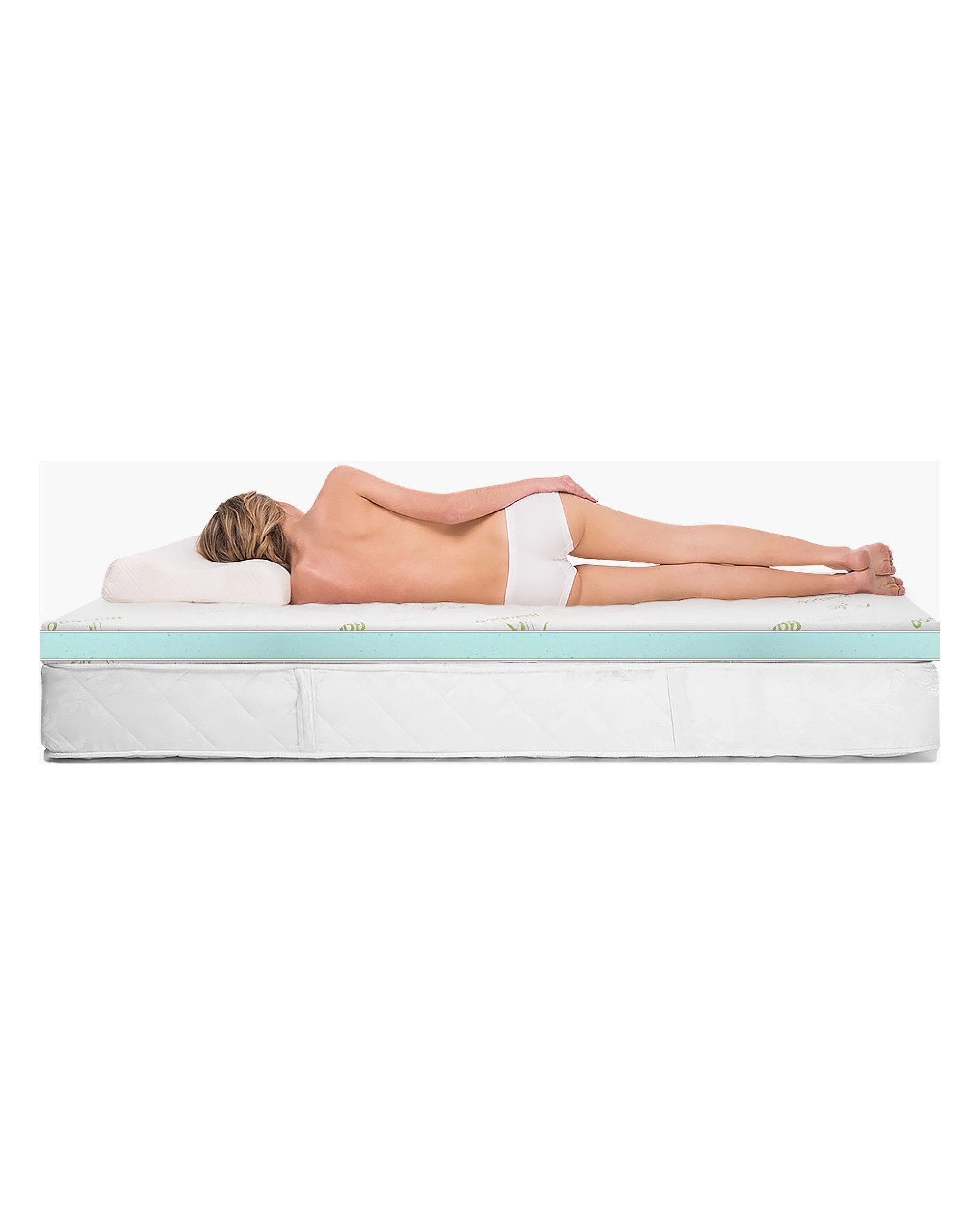 6 Cool Gel Memory Foam Mattress Topper - King Single, 6 of 9