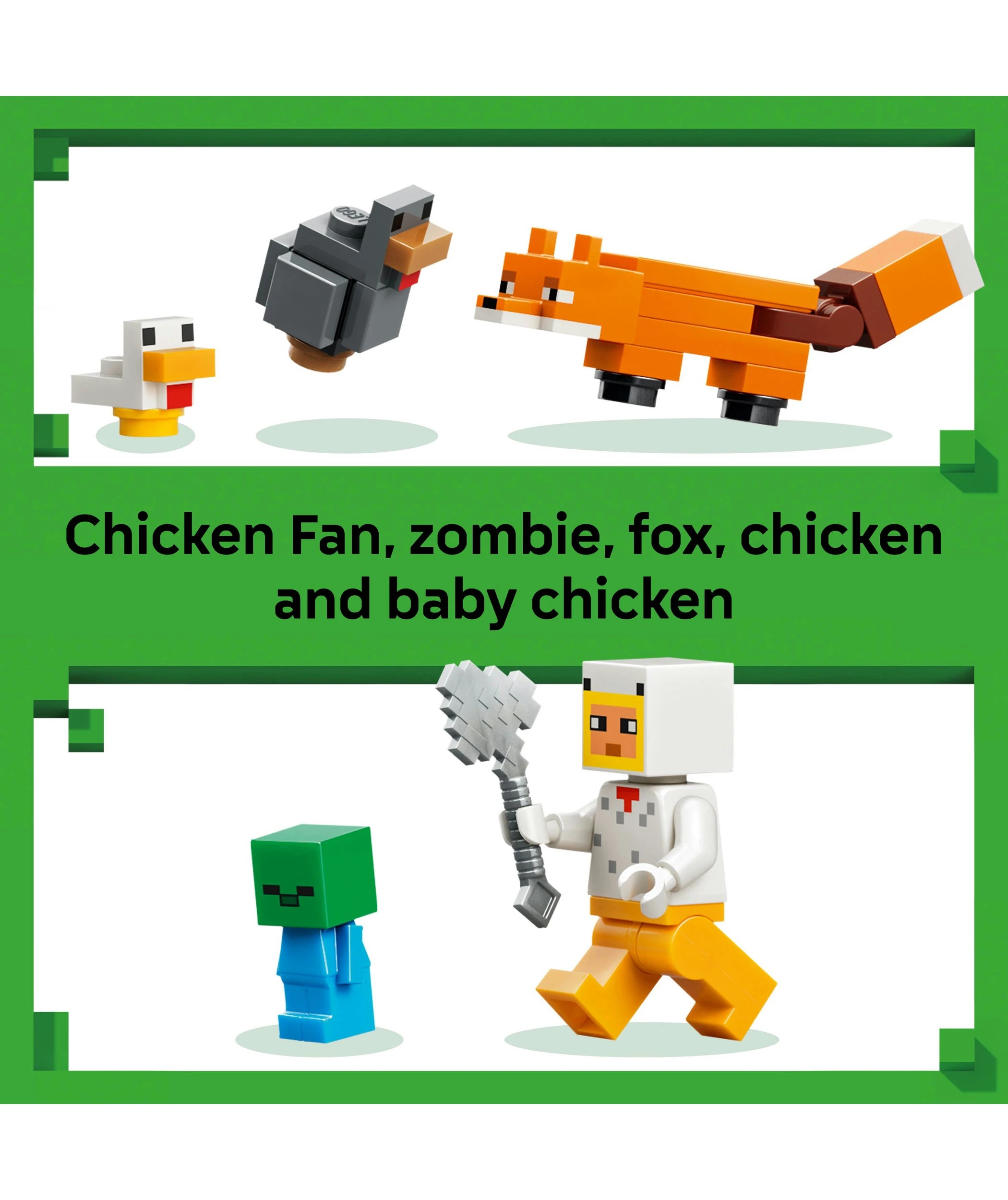 6 LEGO Minecraft Chicken Farm 21585, 6 of 10