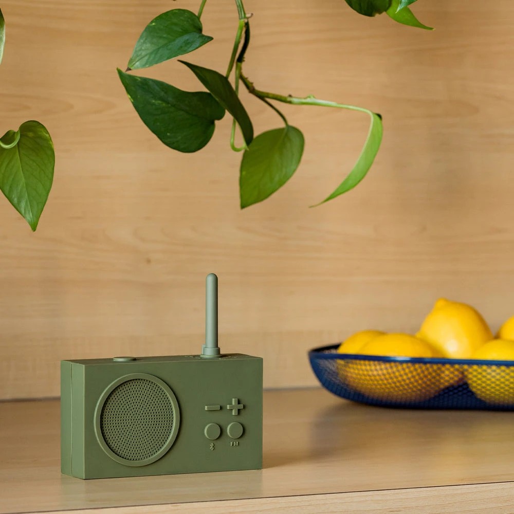 4 Lexon Thykho 3 Fm Radio & Bluetooth Speaker - Green, 4 of 5