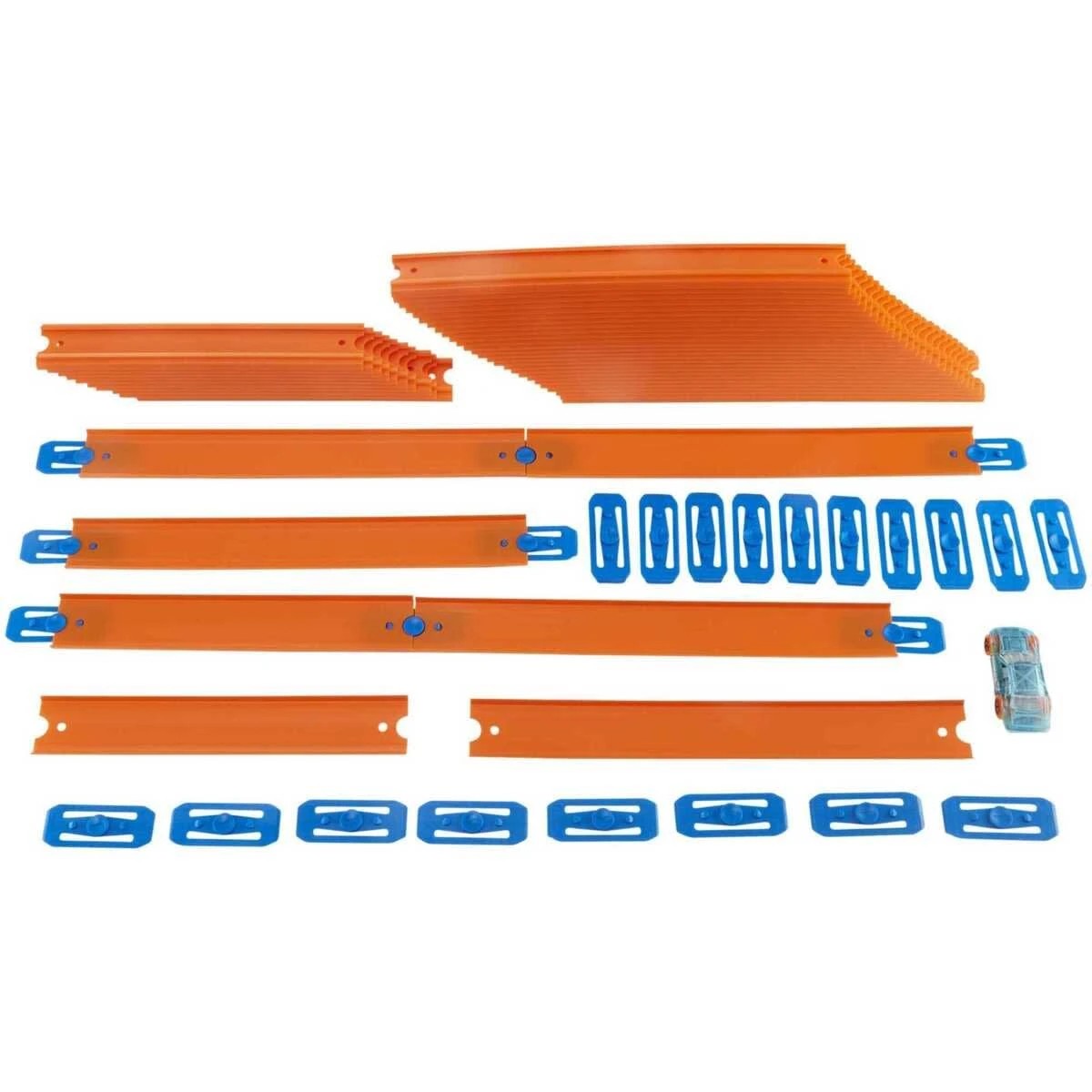 4 Hot Wheels Track Builder Unlimited Car & Mega Track Pack, 4 of 6