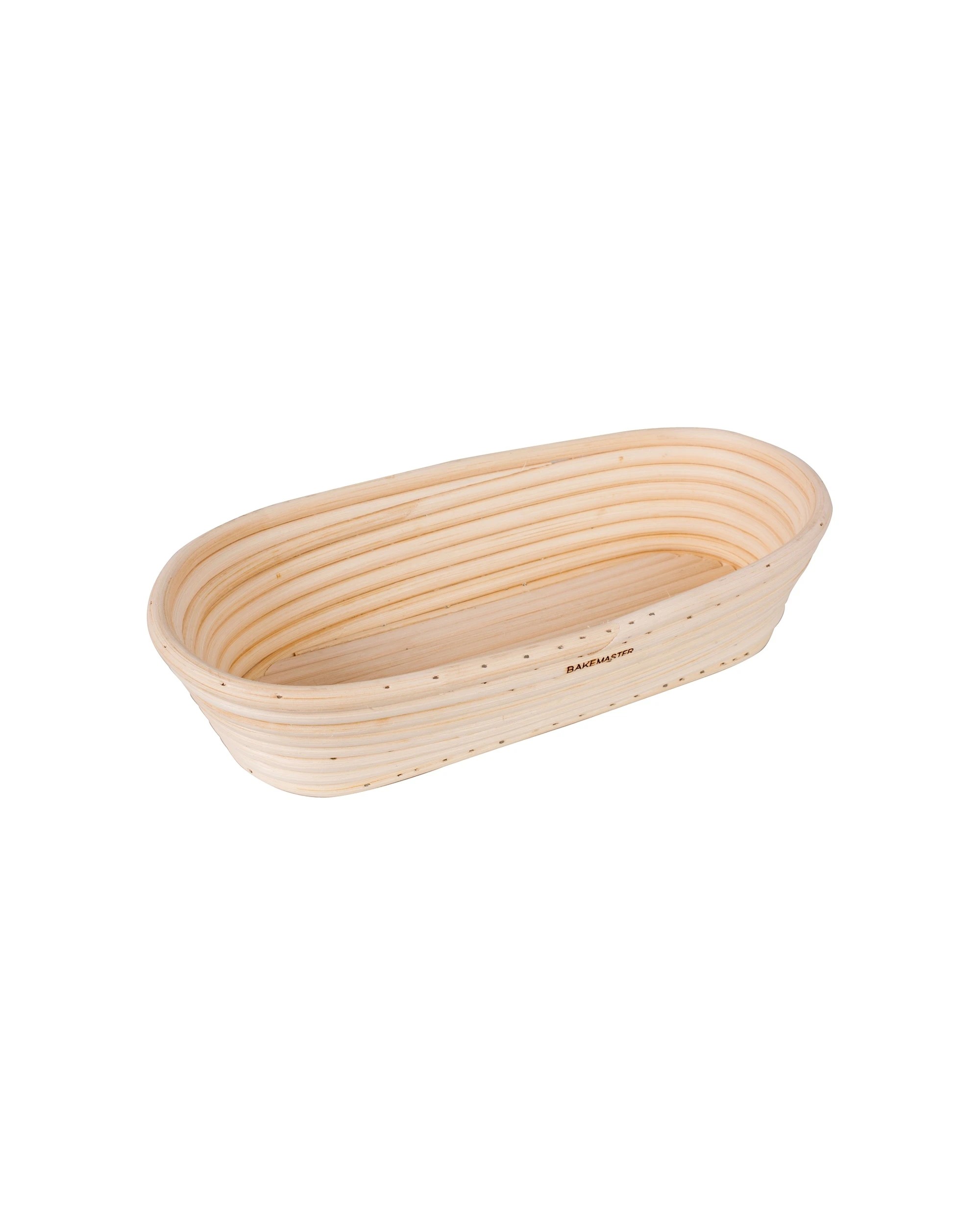 1 Bakemaster Oval Proving Basket 27cm Rattan Bread Proofing Basket For Home Baking - Beige, 1 of 3
