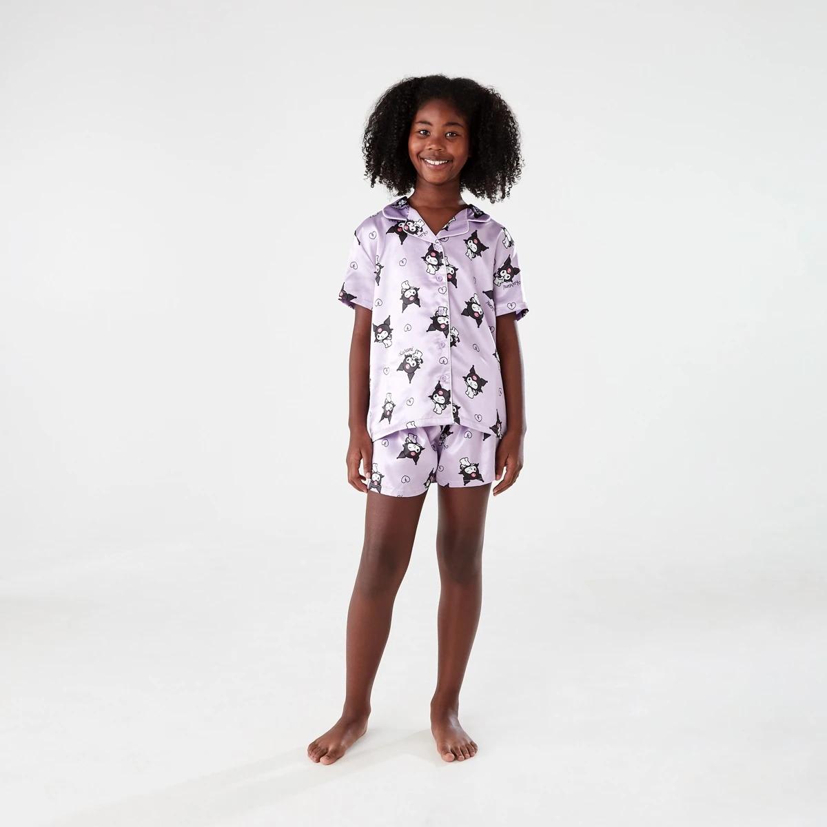 1 Kuromi License Satin Pyjama Set KUROMI, 1 of 7