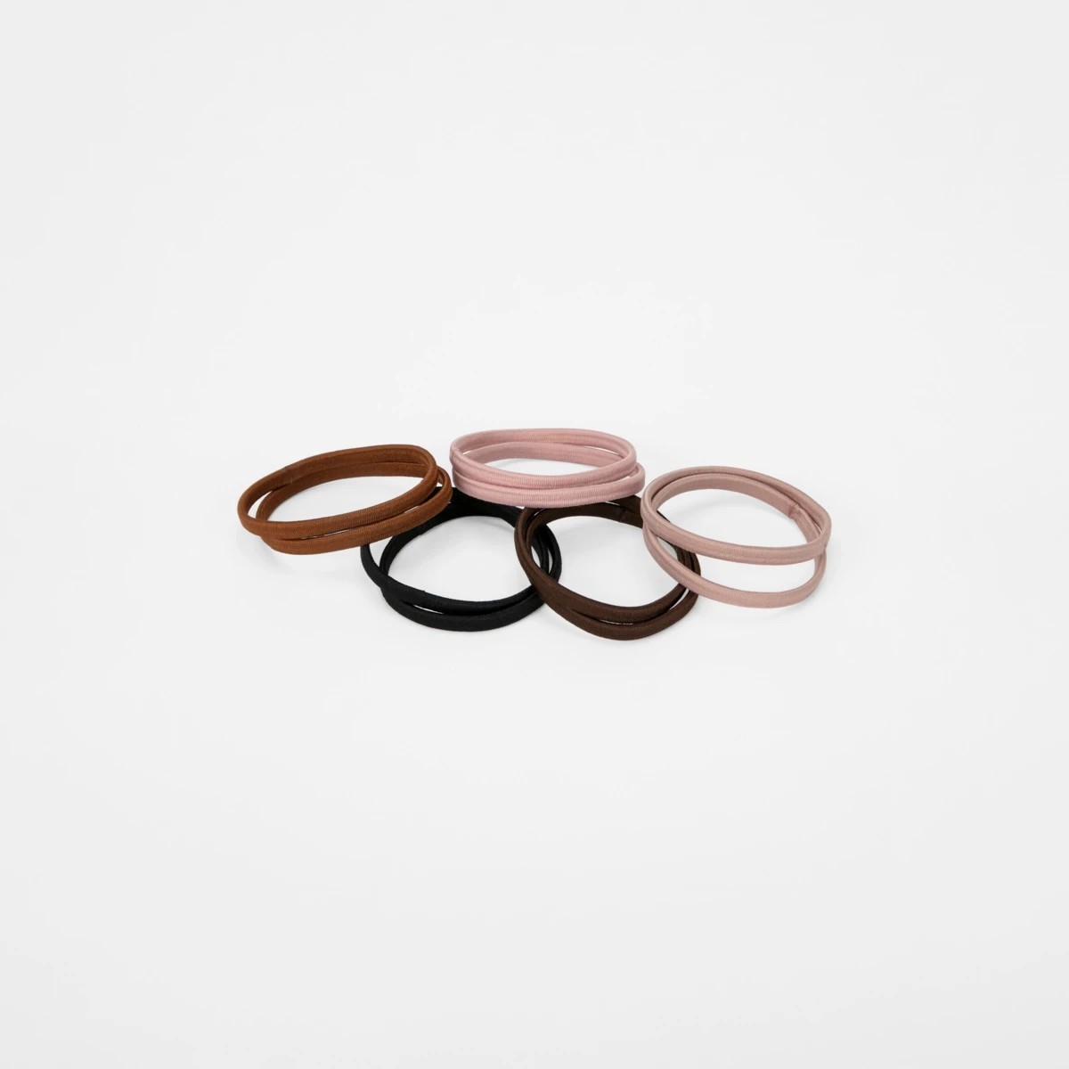 3 OXX Haircare 10 Pack Flat Snagless Elastics, 3 of 5