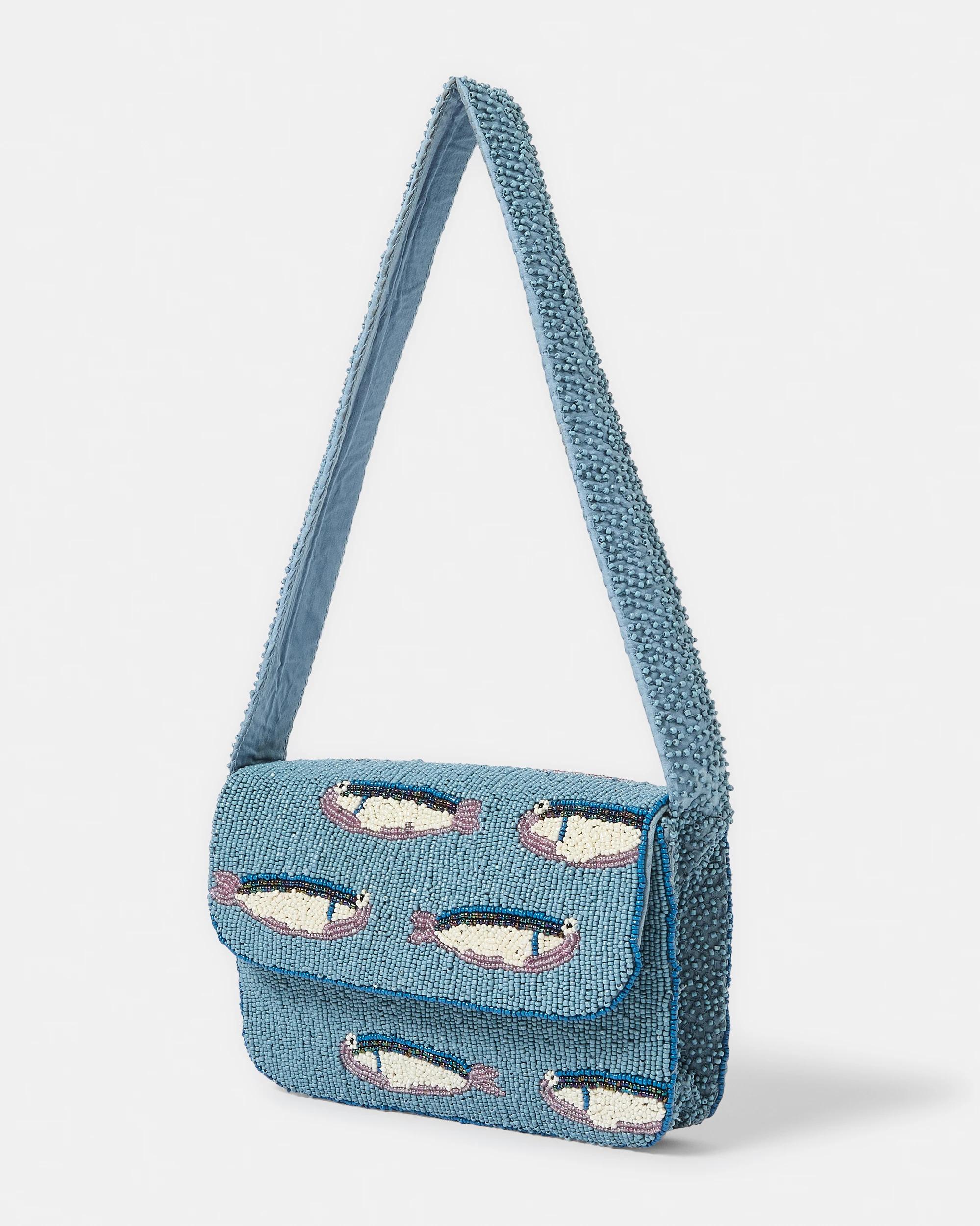 2 Beaded Shoulder Bag Sardines, 2 of 5