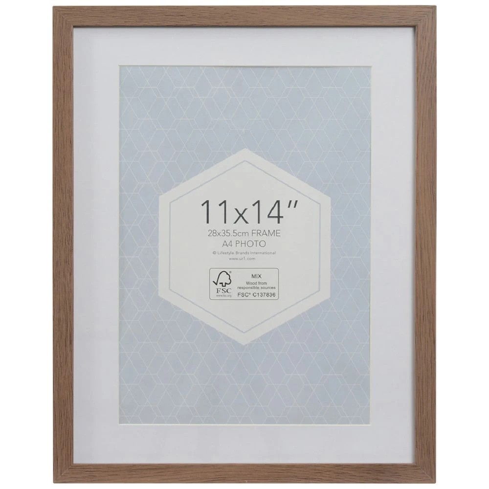 1 Promenade 11x14" Frame Brown, 1 of 6