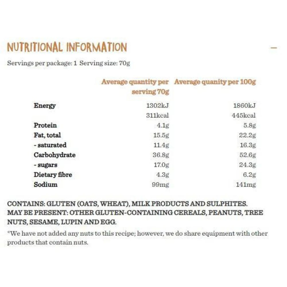 3 Carman's Golden Oat & Coconut Slice 70g 12 Pack, 3 of 3