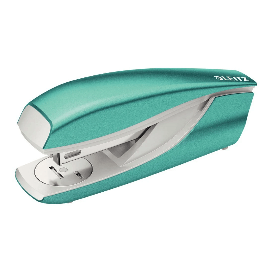 1 Leitz NeXXt Wow Metal Half Strip Stapler Blue, 1 of 2