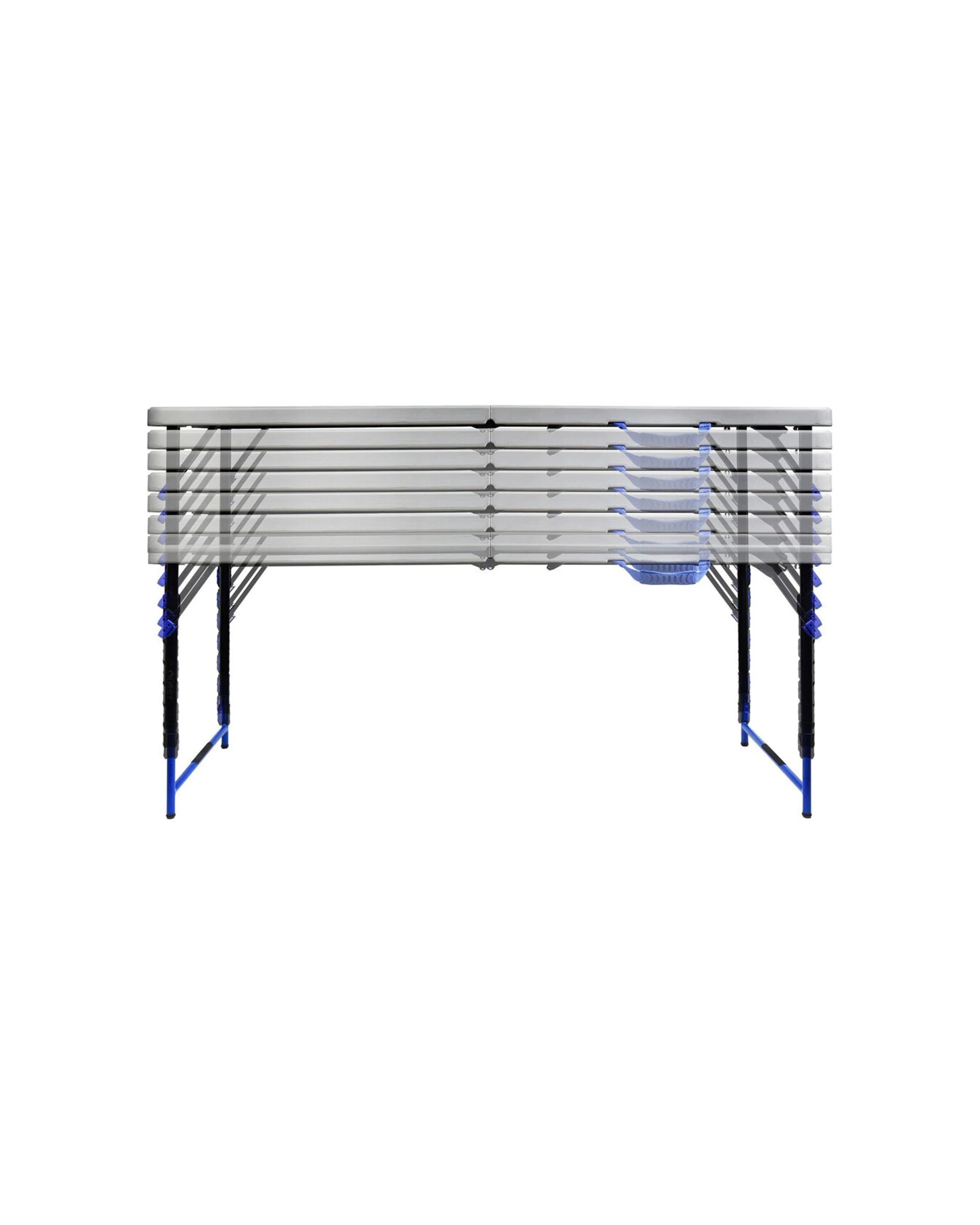 4 Quest Versalite 120 Multi Height Camping Table Folds In Half - Multi, 4 of 7