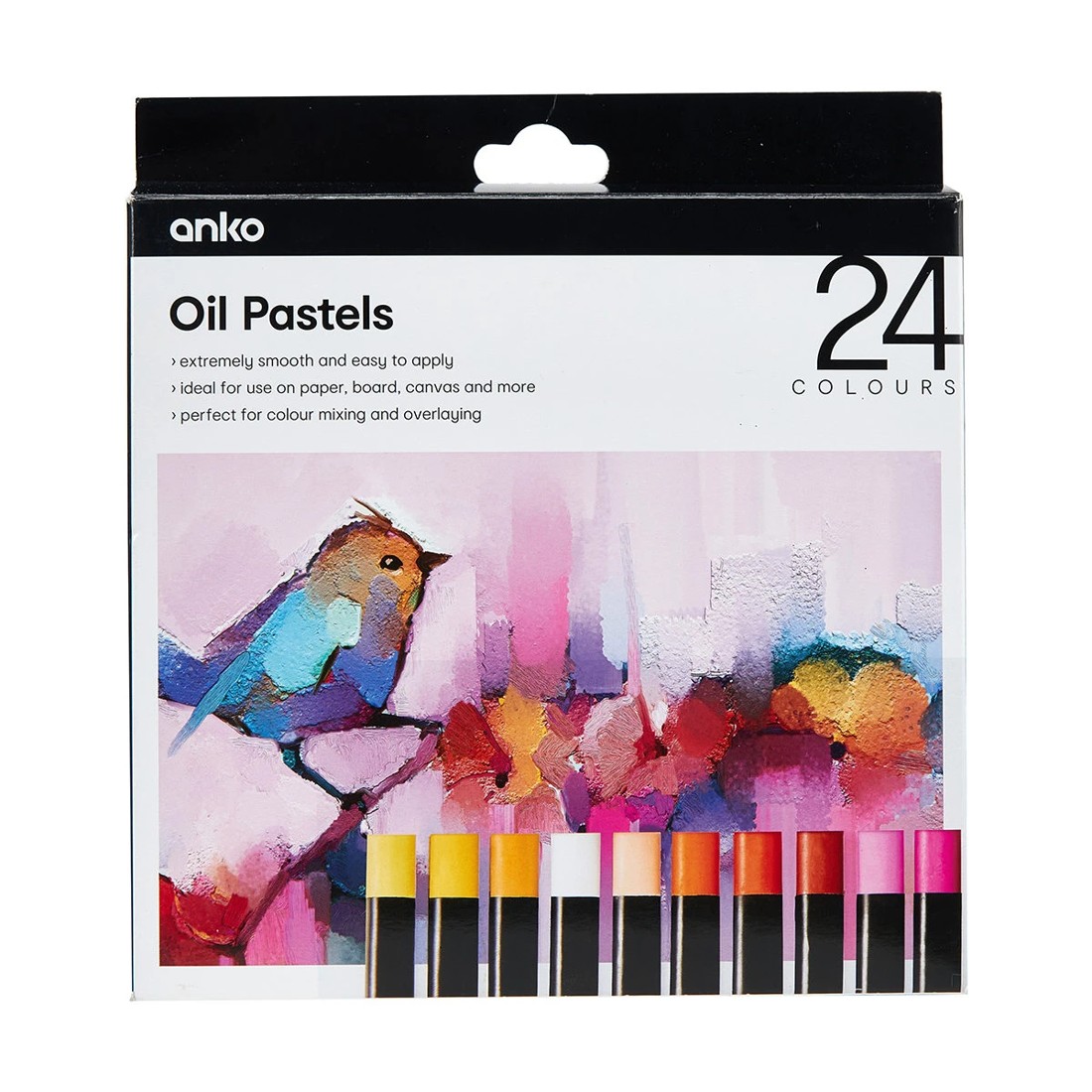 1 24 Pack Oil Pastel Colours, 1 of 10