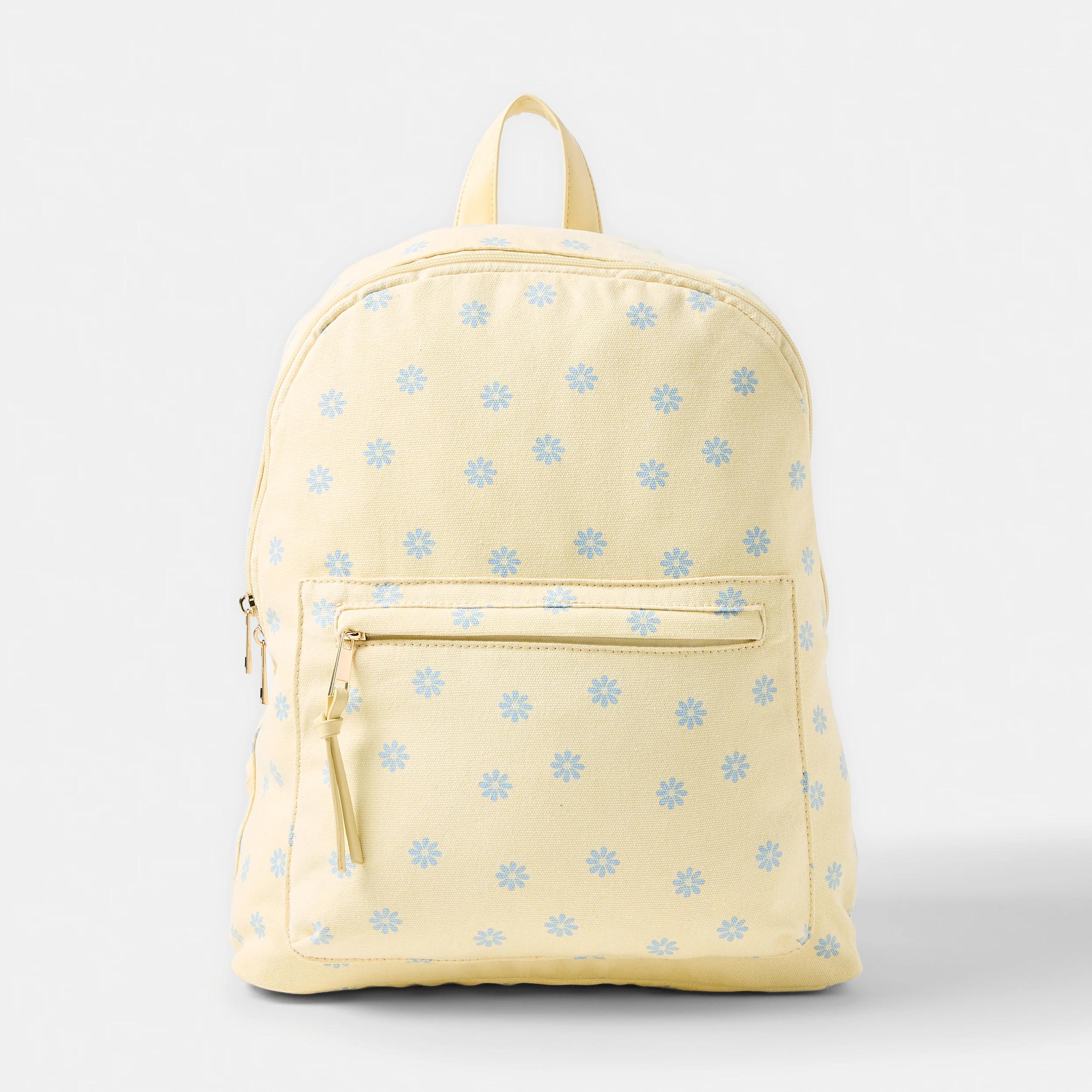 1 Canvas Backpack Daisy, 1 of 4