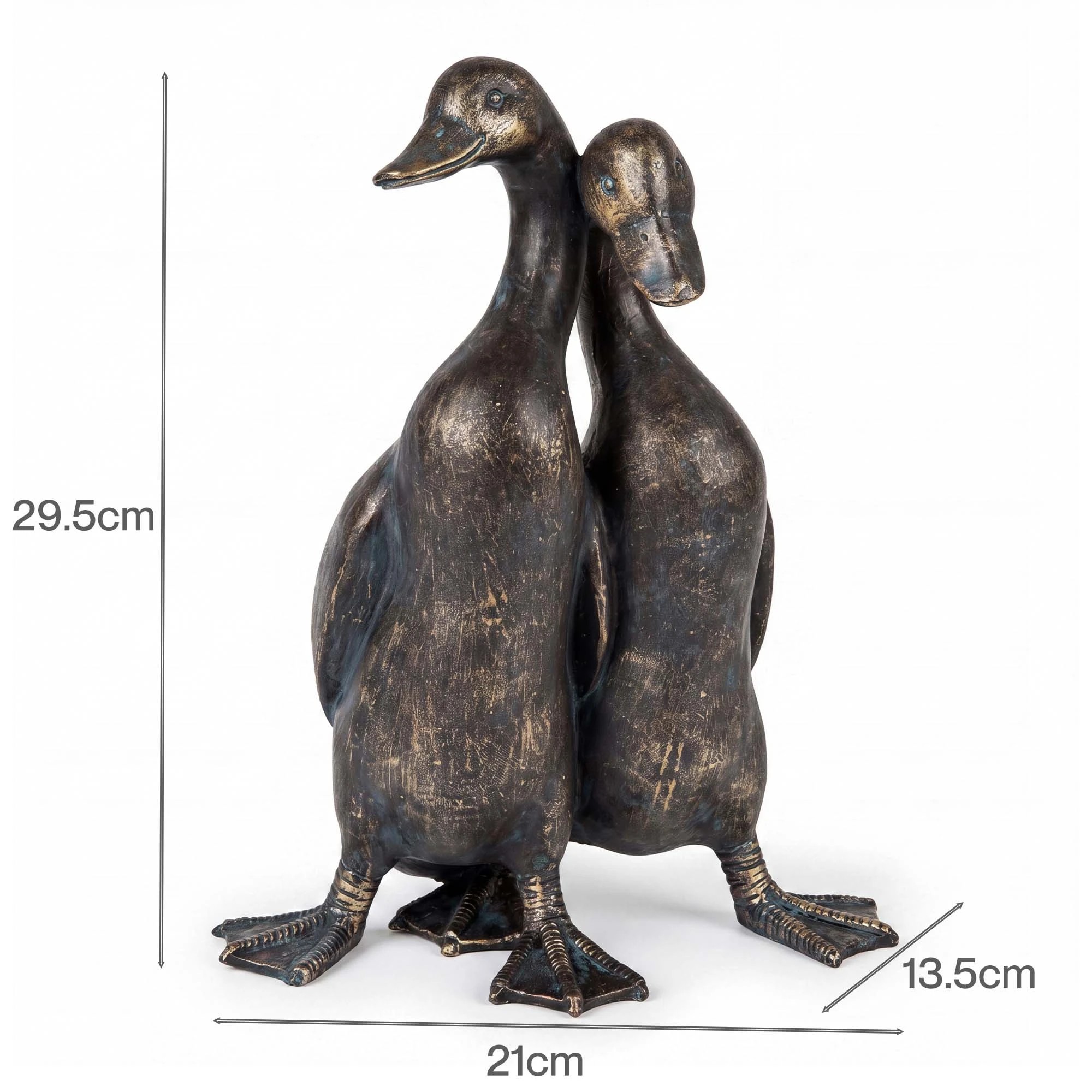 3 Levede Duck Garden Ornament Resin Garden Statue Home Craft Sculpture Decor Gift, 3 of 8