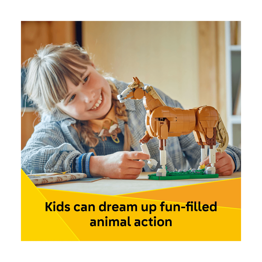 4 LEGO Creator Beautiful Horse 31166, 4 of 10