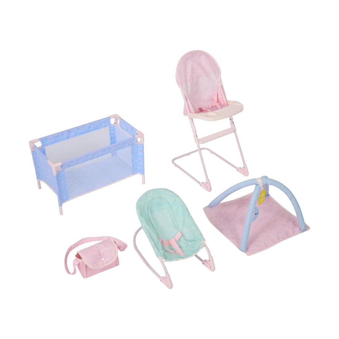 1 5 Piece Doll Furniture Set, 1 of 9