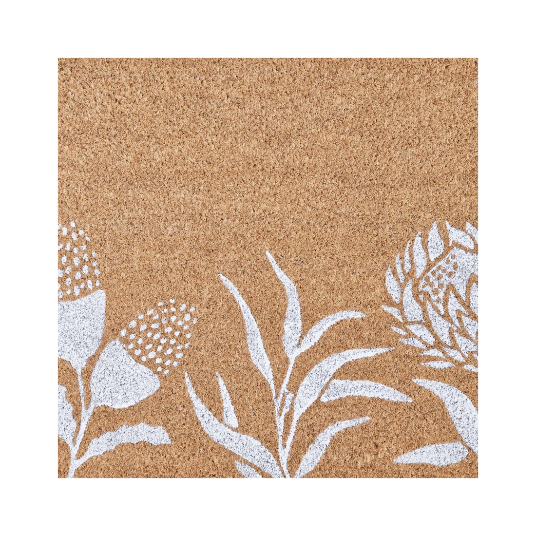 2 J.elliot Home Bindi 45x75cm Door Mat Floor Area Rug Pvc Backed Coir Rectangle
 - Natural, 2 of 3