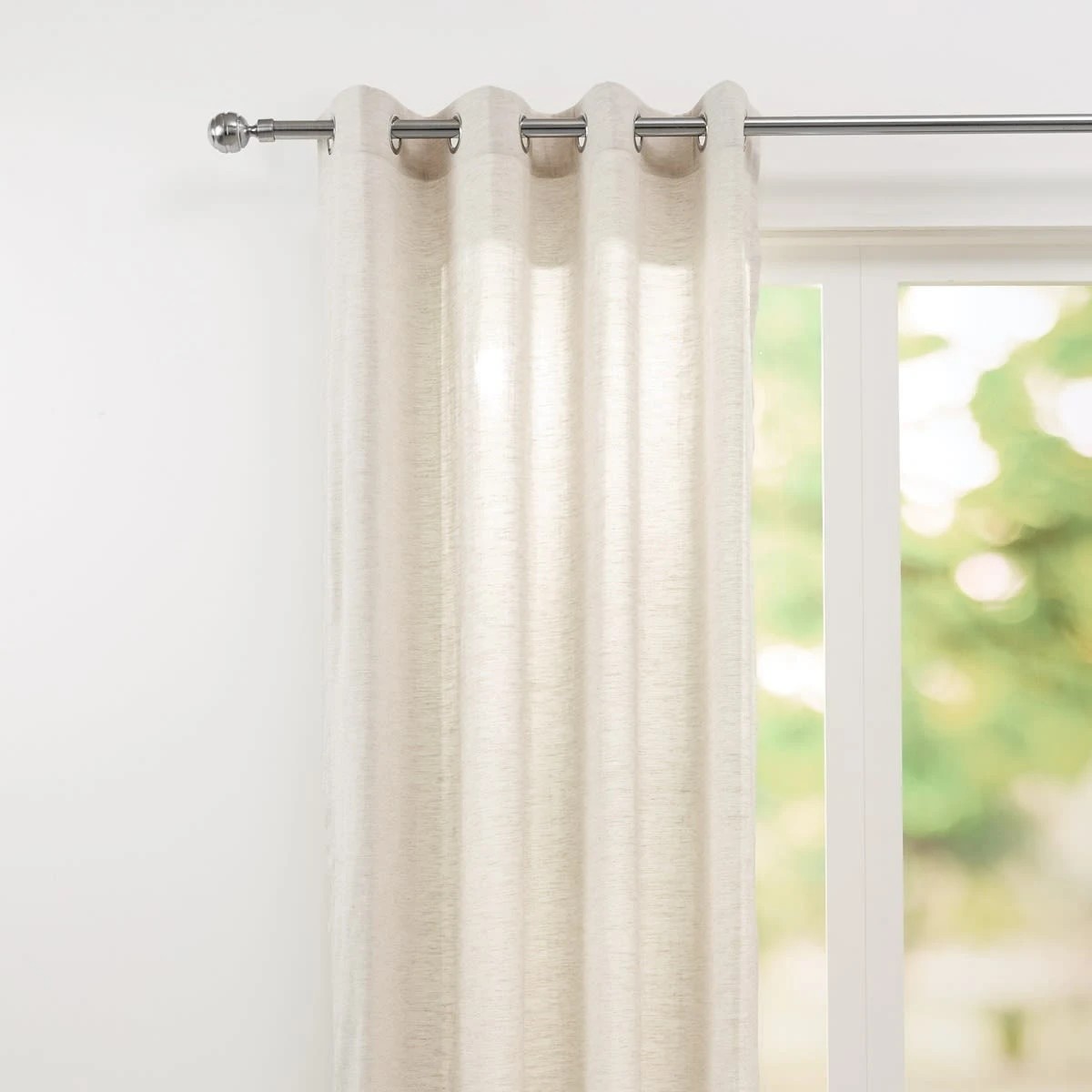 2 Cairo Curtain - Beige - 140cm x 221cm, 2 of 5