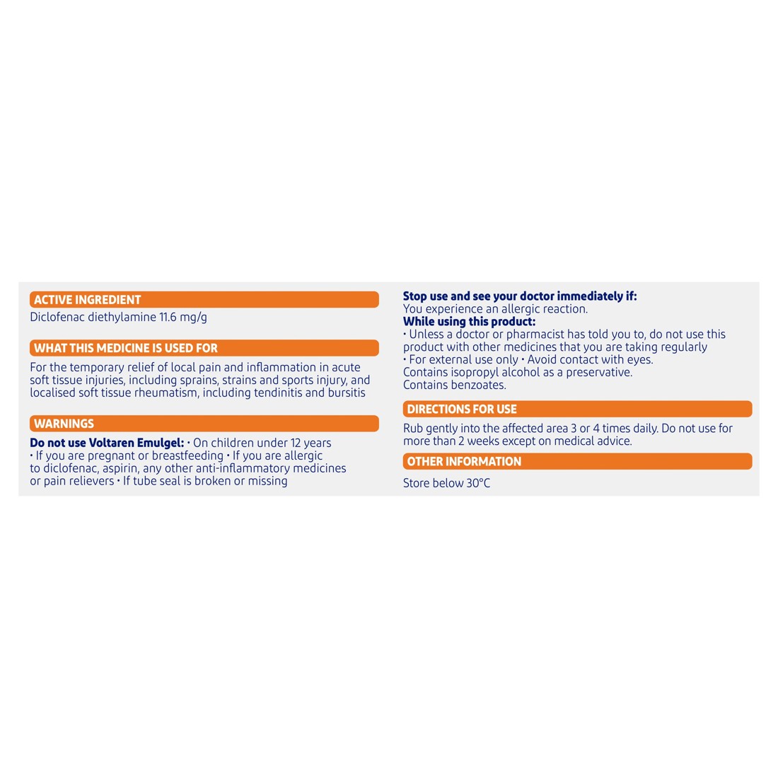 3 Voltaren Emulgel Anti-Inflammatory Gel 50g, 3 of 10