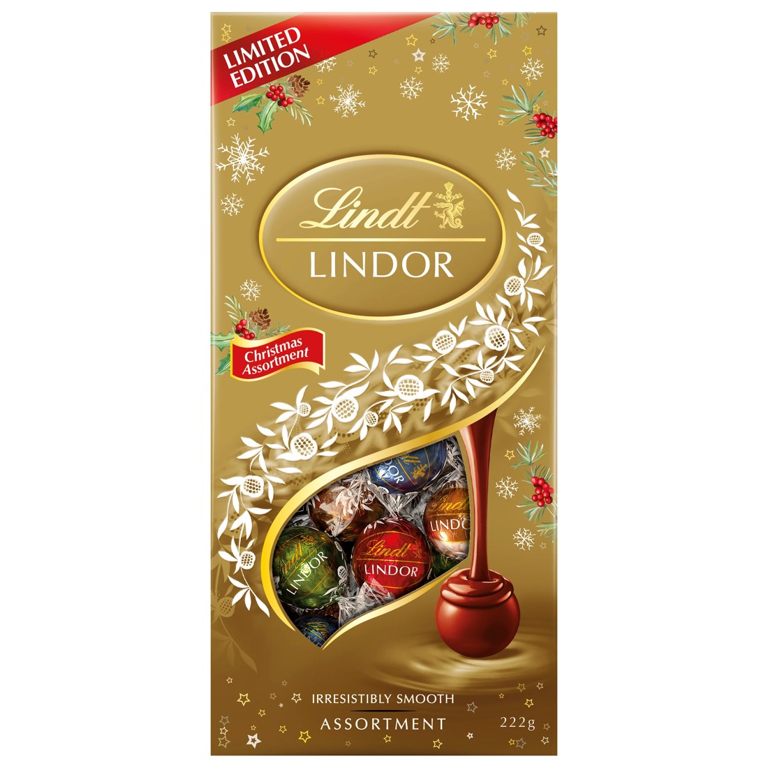 2 Lindt LINDOR Limited Edition Chocolate Bag 222g, 2 of 6