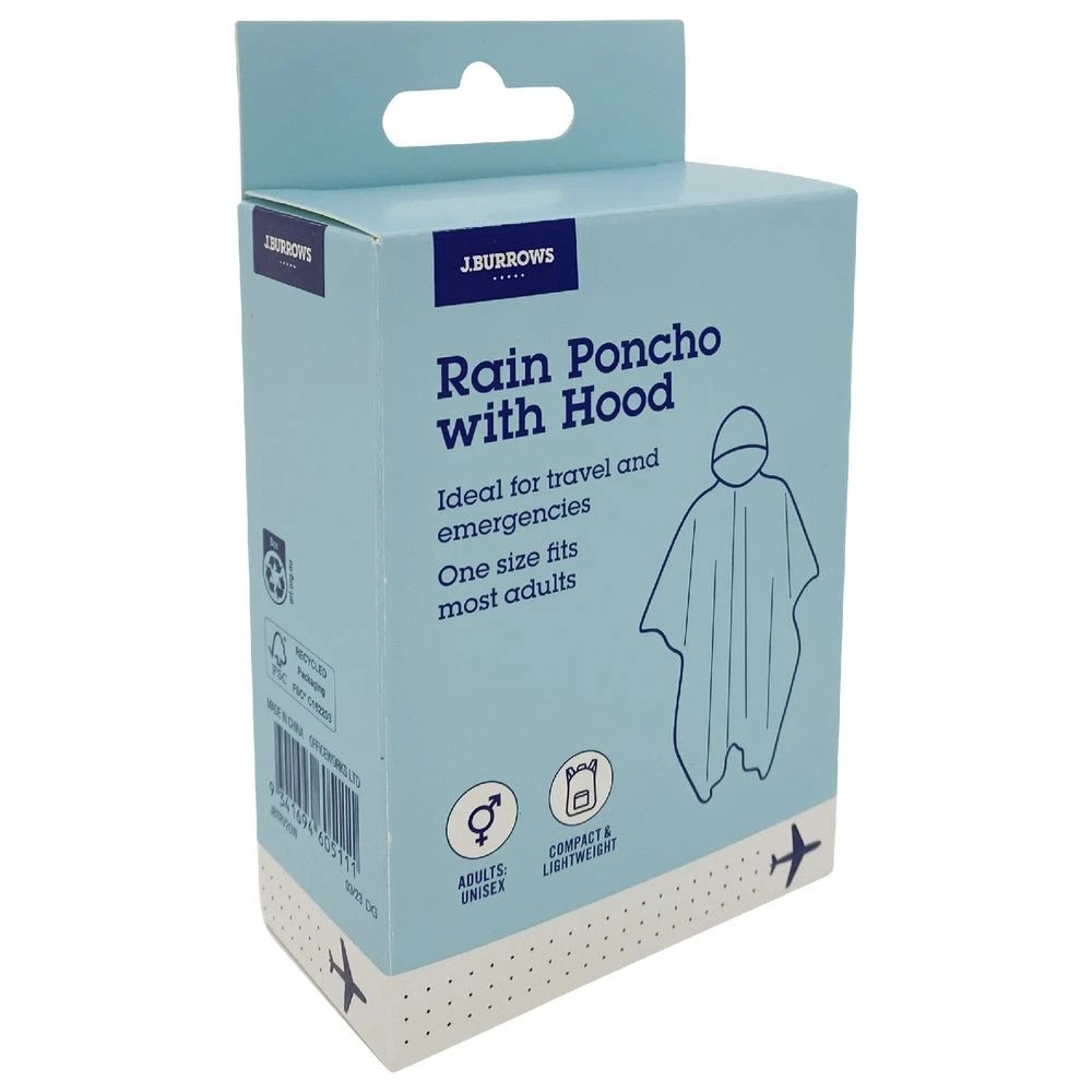 2 J.Burrows Rain Poncho, 2 of 5