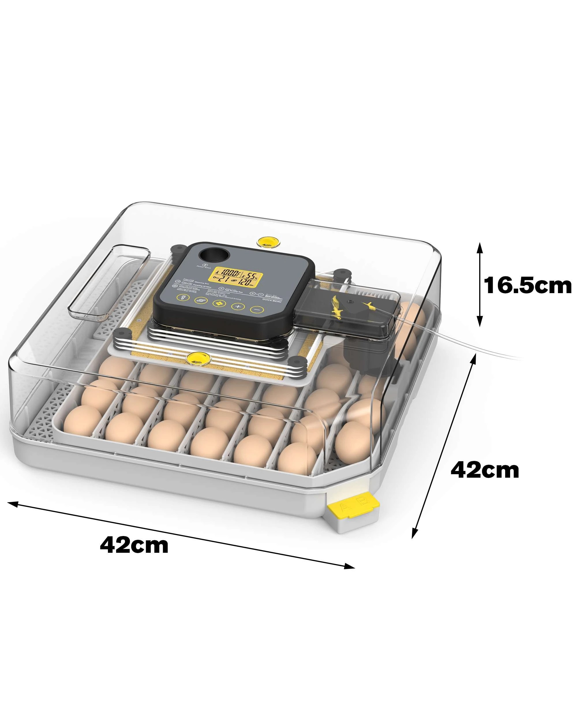 8 Advwin 48 Eggs Incubator Auto Turning Eggs LED Candle, 8 of 8