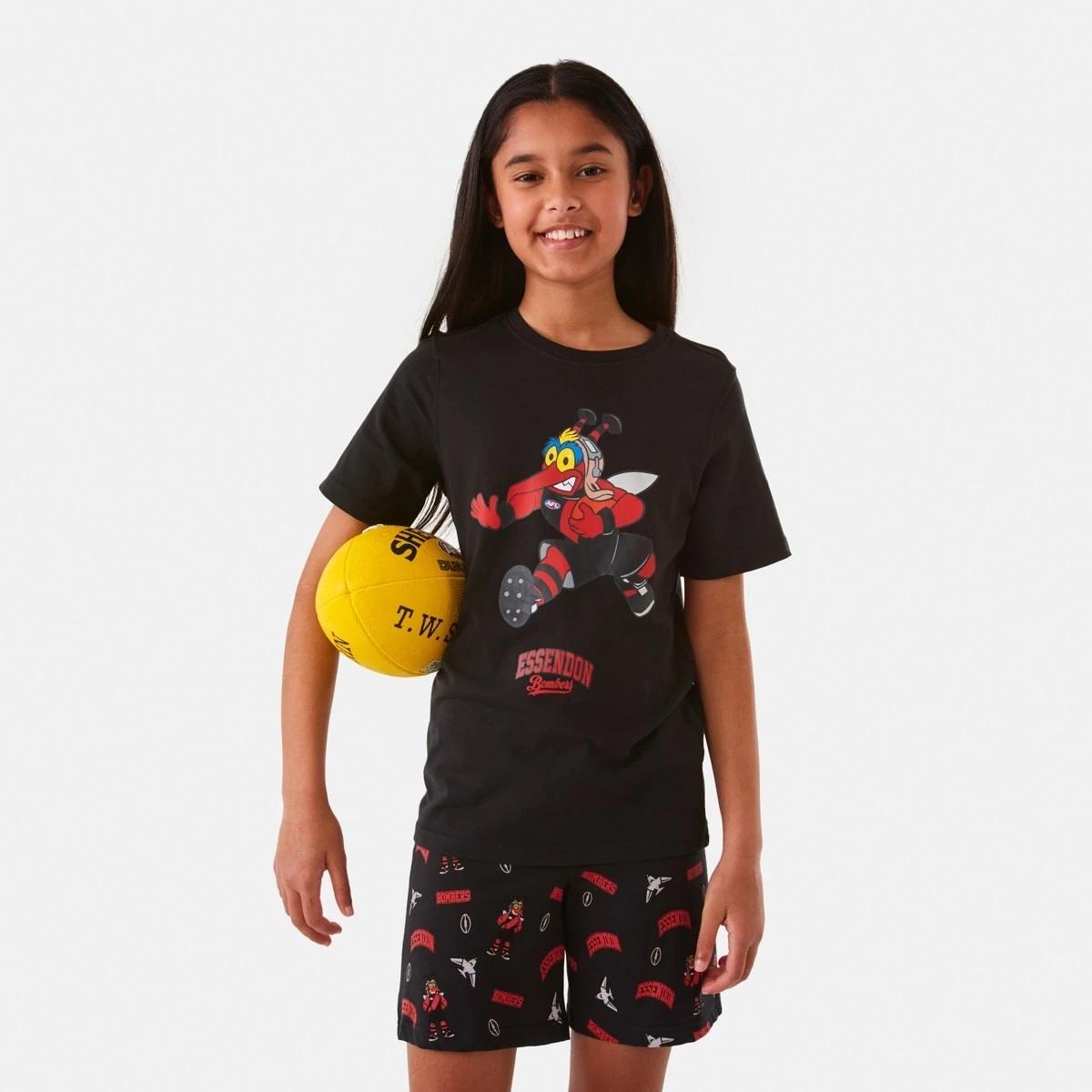 2 Active Kids AFL Pyjama Set Essendon, 2 of 10