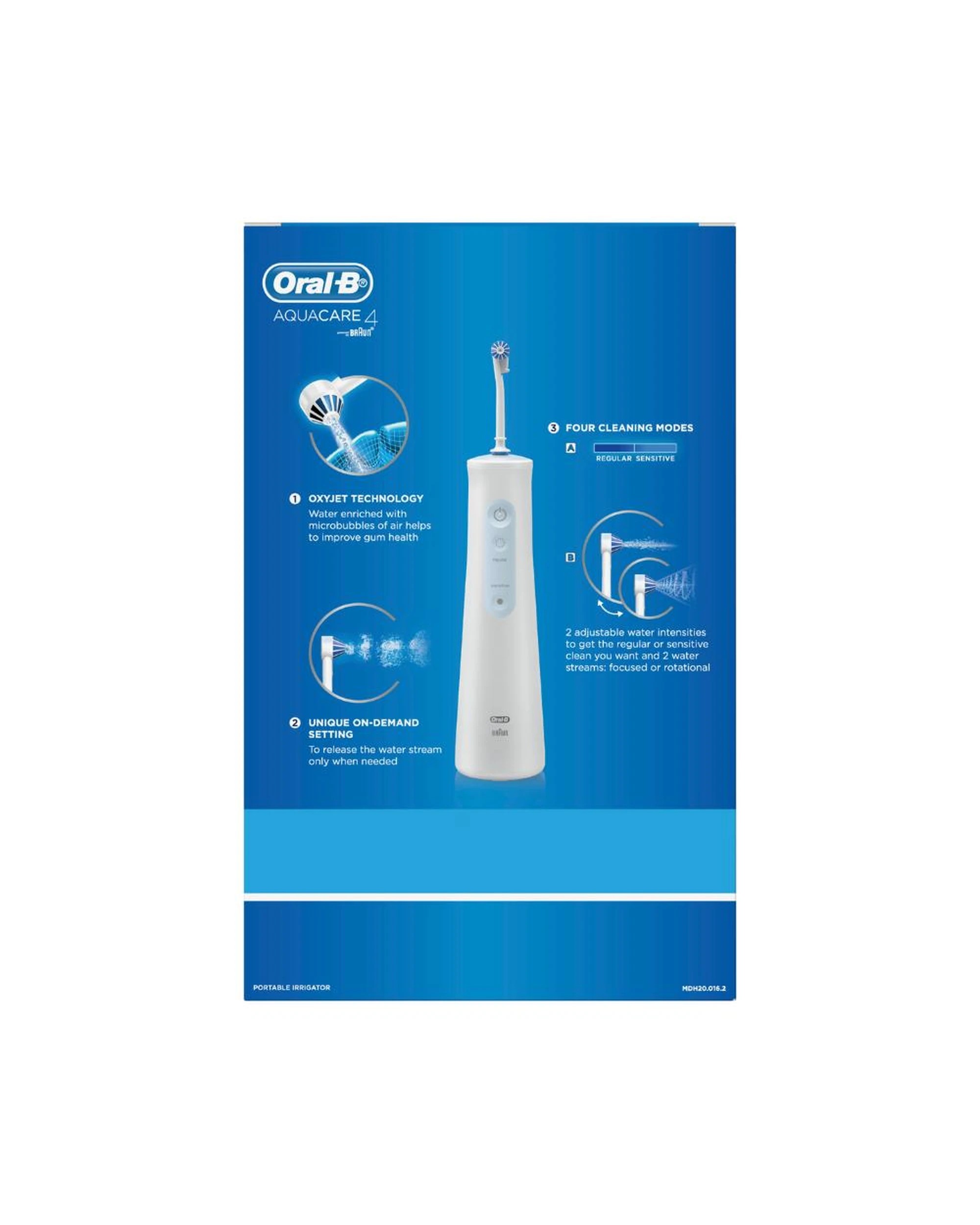 2 Oral-B AquaCare 4 Portable Irrigator Water Flosser, 2 of 2