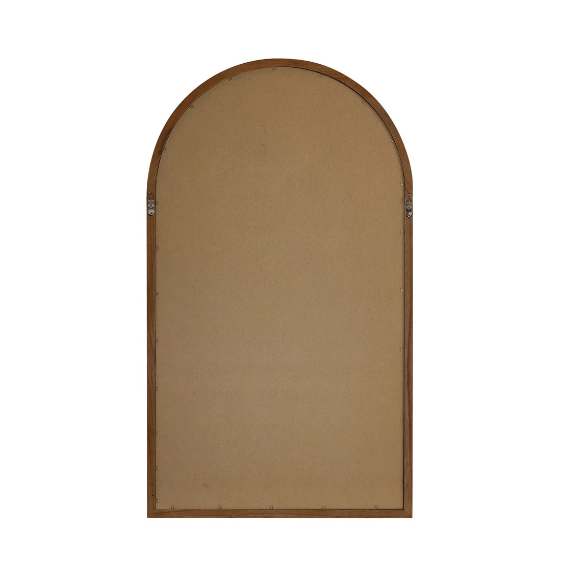 8 Oikiture Arched Wall Mirrors Vanity Home Decor Makeup Mirror 86x50cm - Brown, 8 of 9