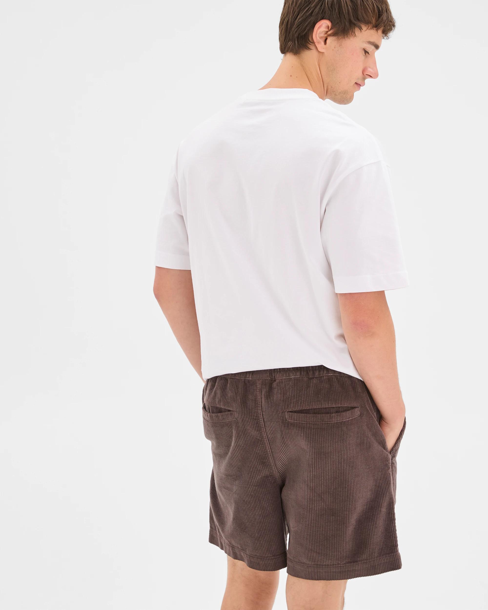6 Commons Corduroy Shorts GANACHE, 6 of 6