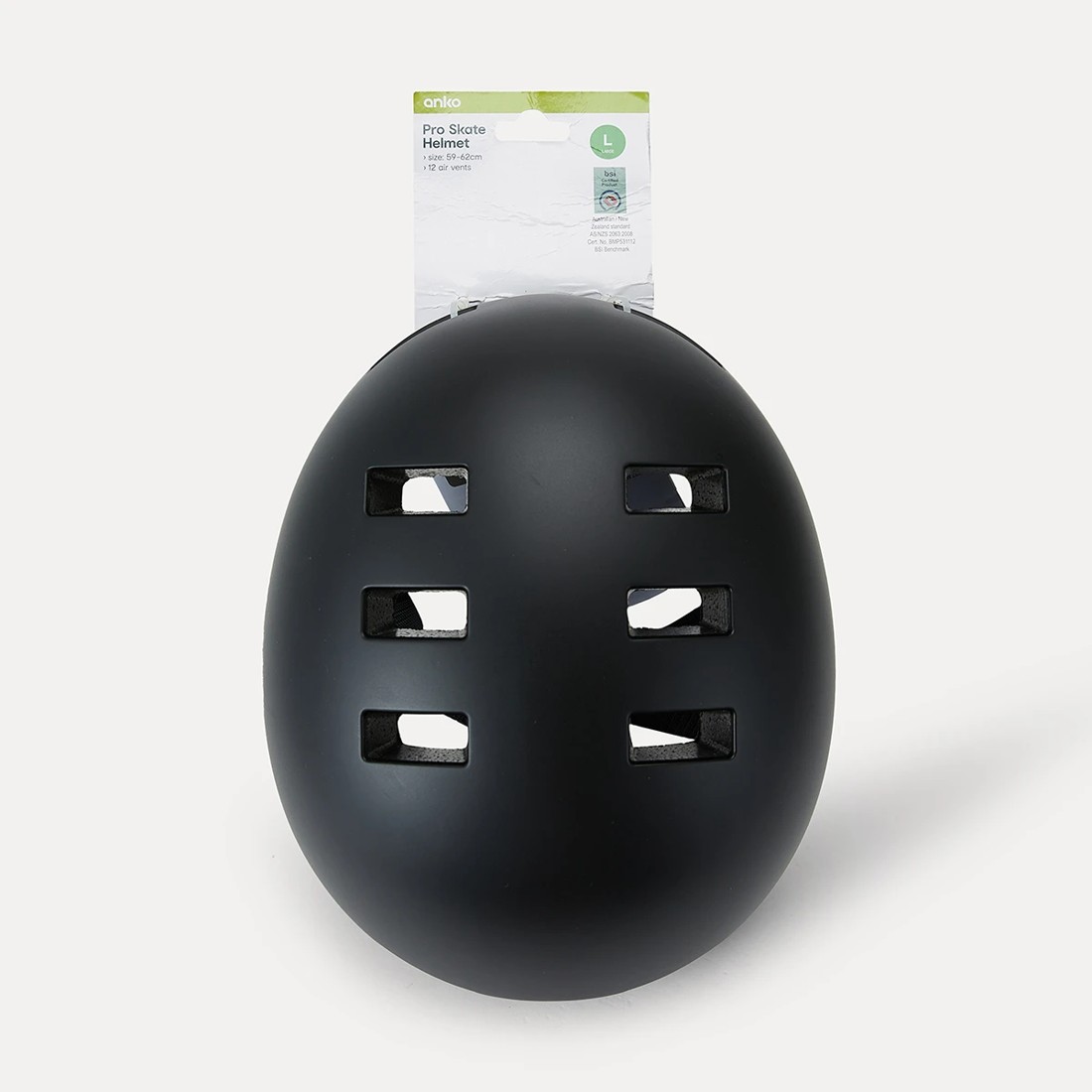 8 Pro Skate Helmet - Large, Black, 8 of 8