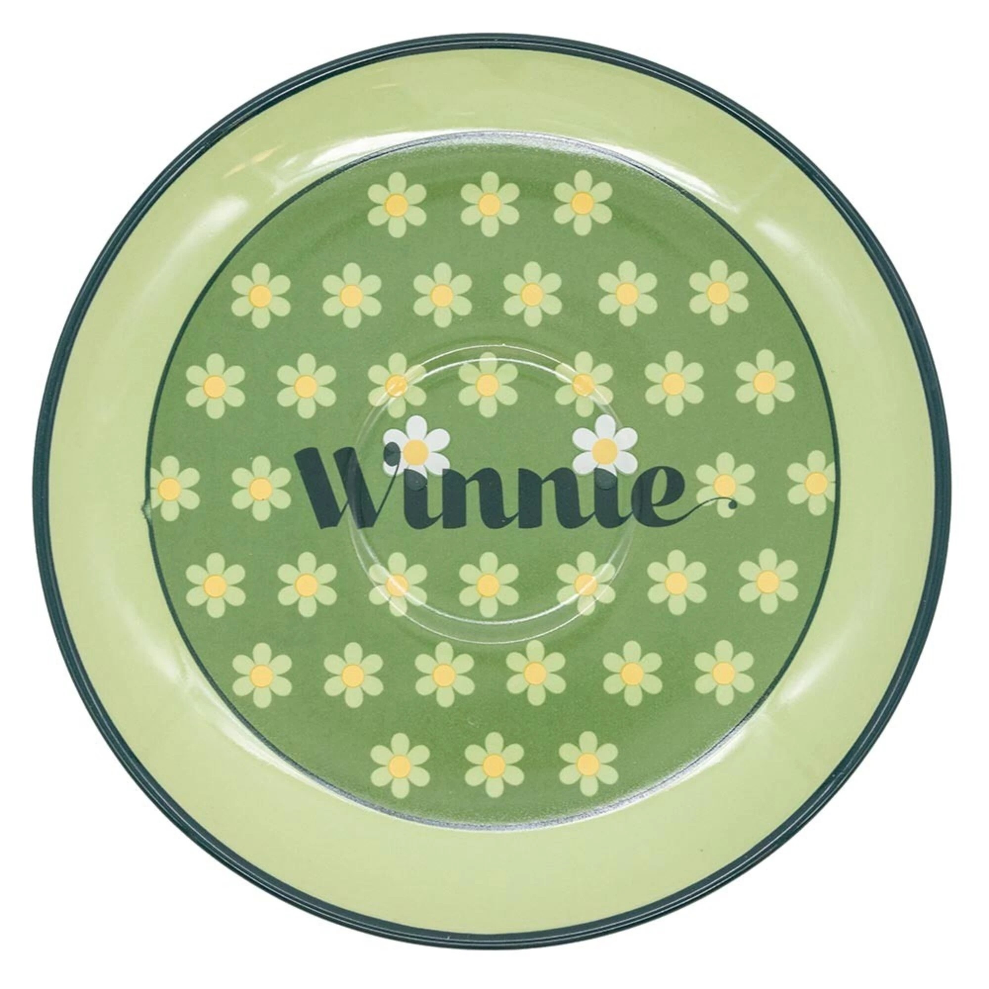 2 Disney - Winnie The Pooh Daisies Teacup with Saucer - Green, 2 of 2