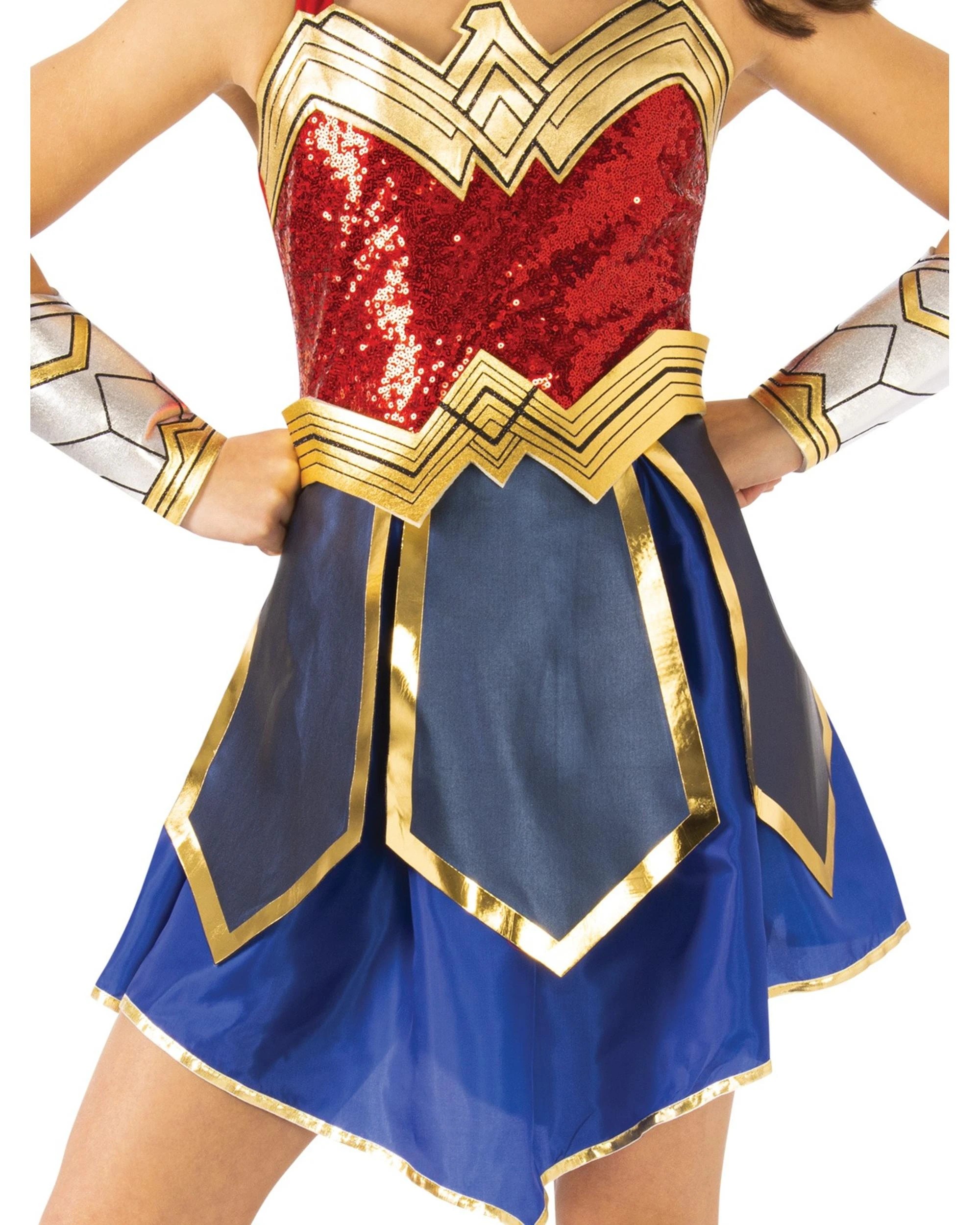3 DC Wonder Woman 1984 Deluxe Child Costume Size 6-8 Years, 3 of 3