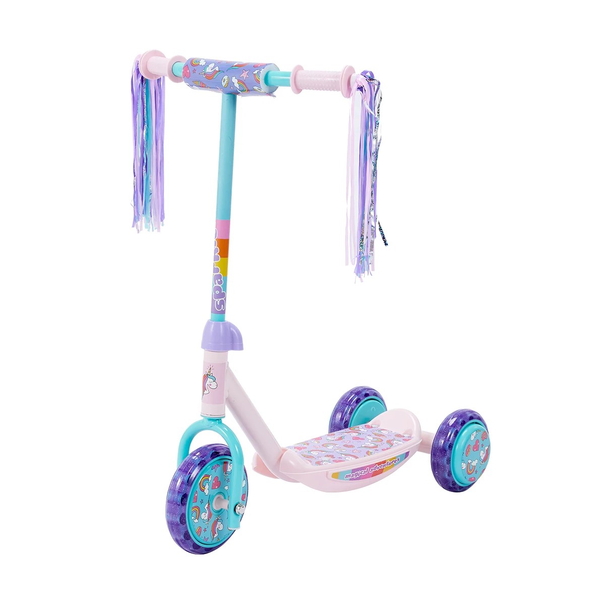 2 Unicorn Tri Scooter - Pink, 2 of 7