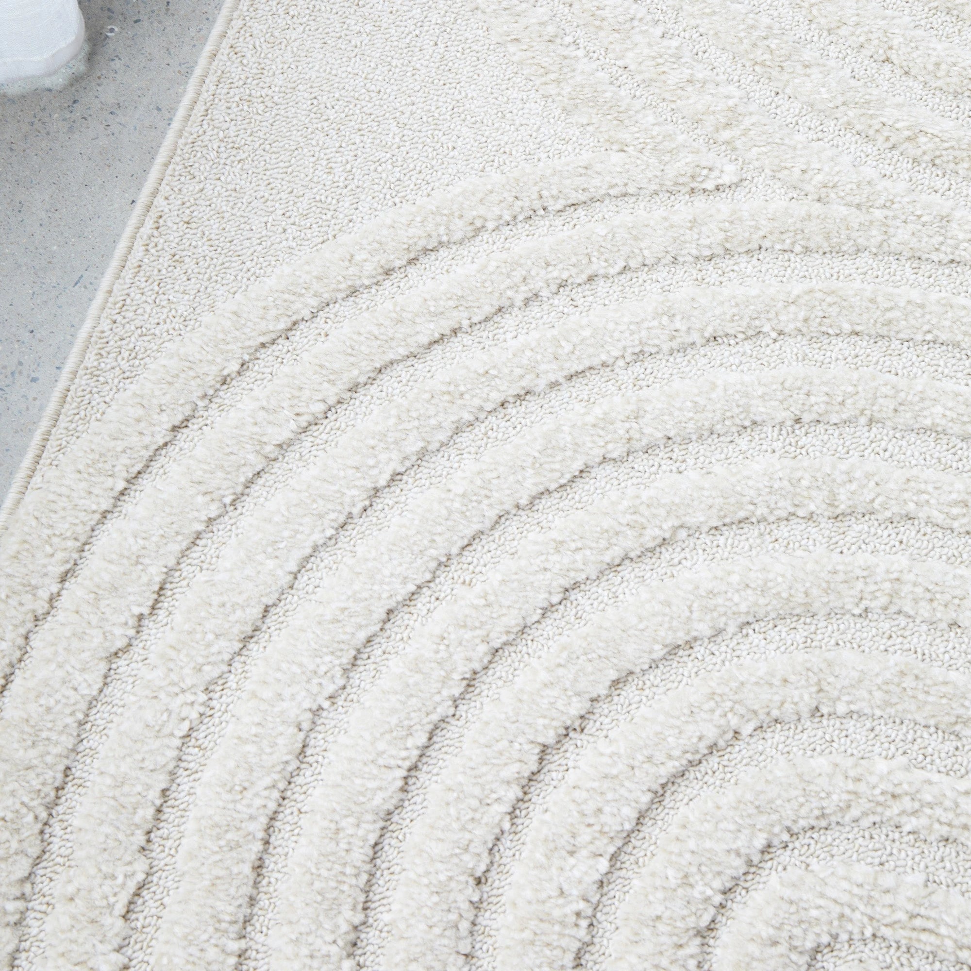 4 Common Ground Rugs Nirvana Abbey 400x300cm - Extra Extra Large Floor Rug - White, 4 of 7
