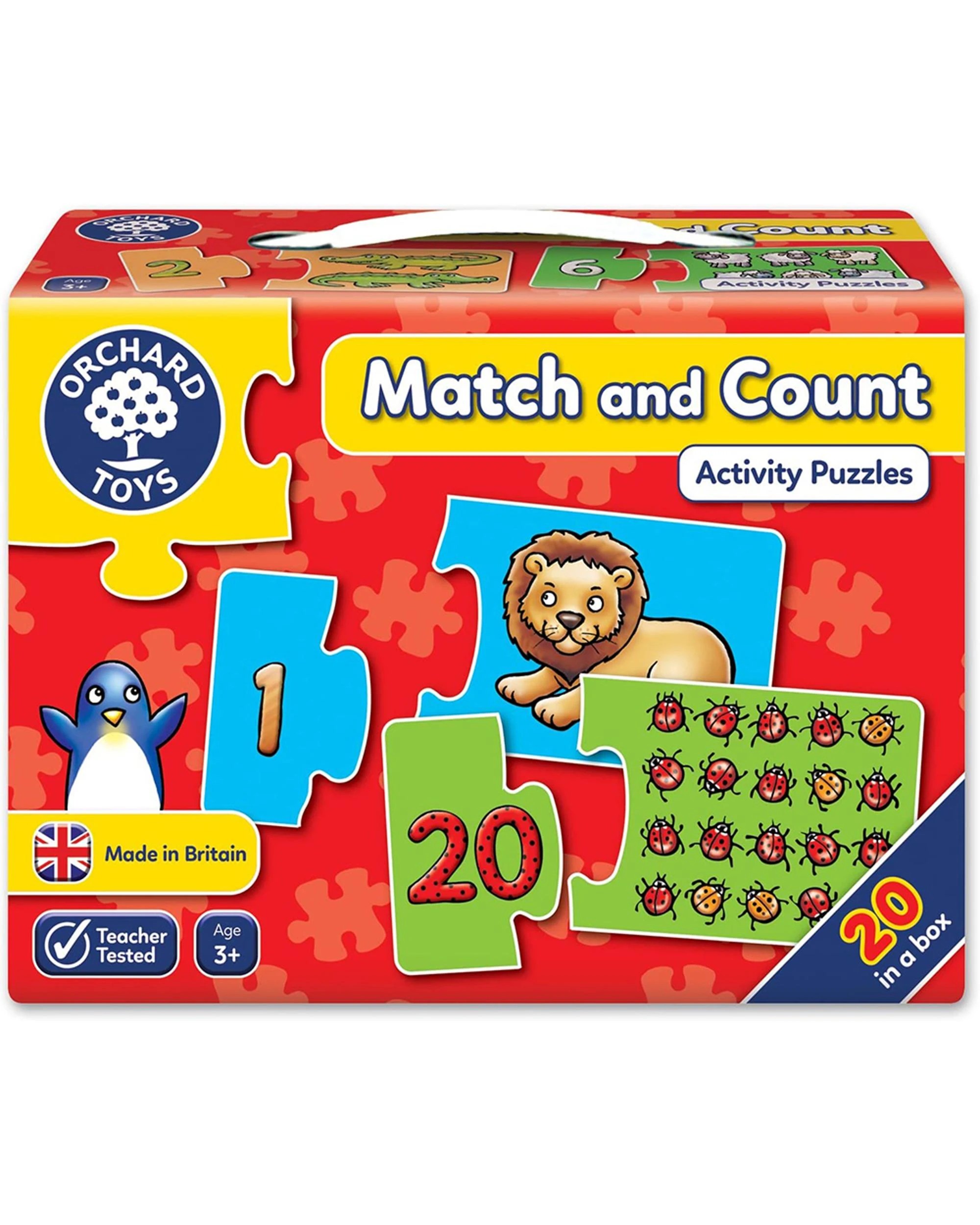 1 Orchard Toys Match and Count Educational Jigsaw Puzzle, 1 of 5