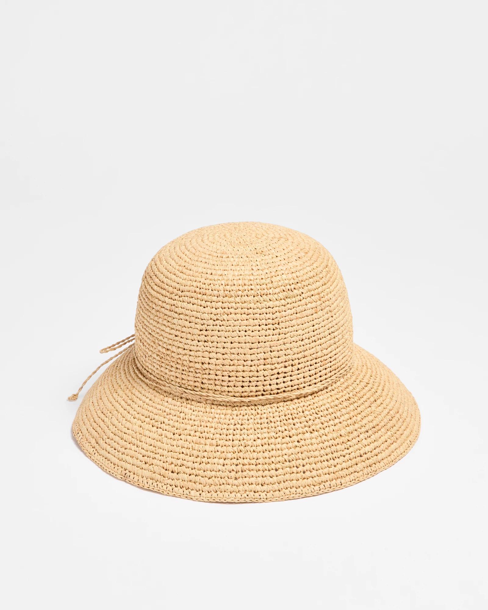 1 Target Packable Raffia Bucket Hat NEUTRAL, 1 of 3