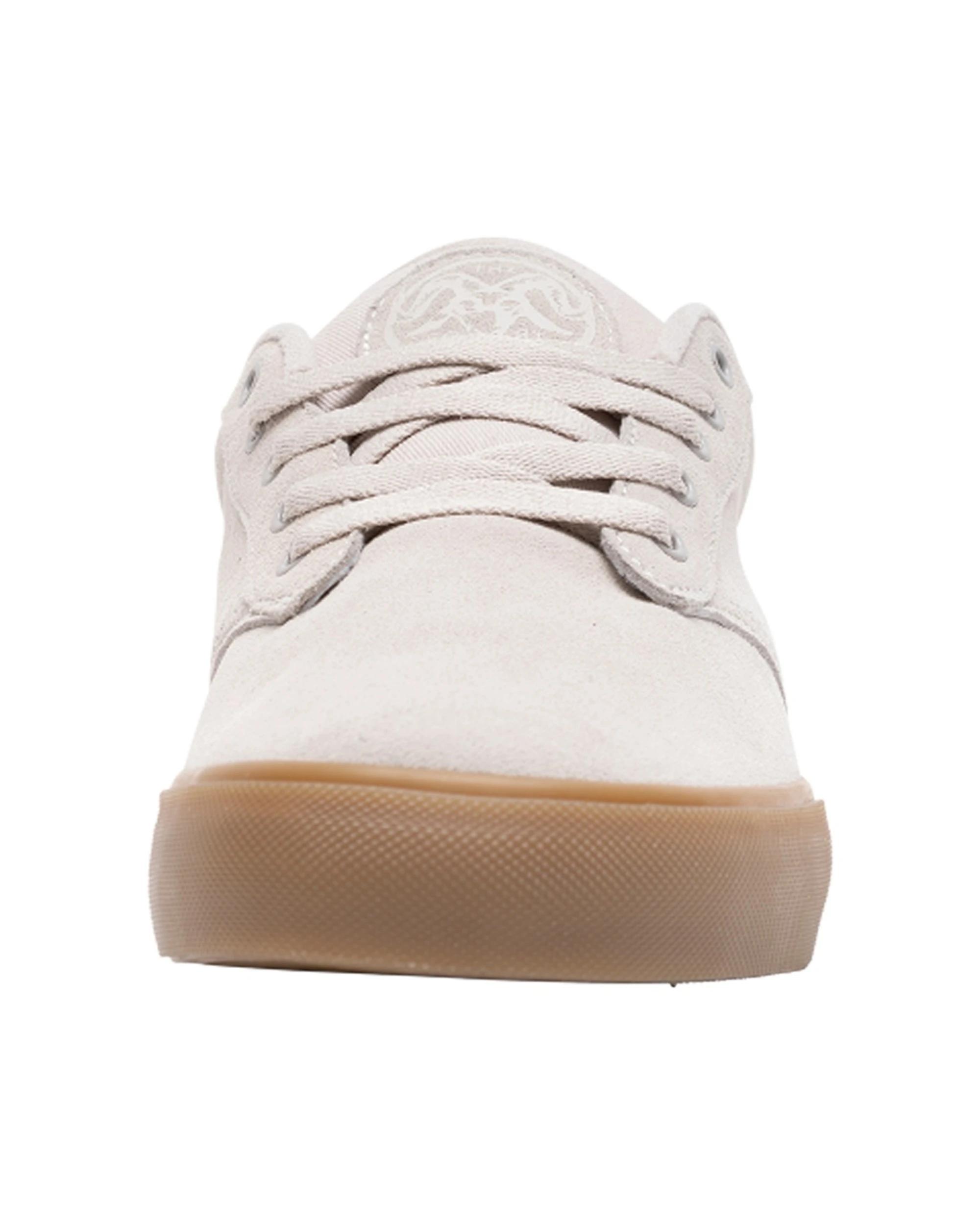 5 Fallen Footwear The GOAT Mens Casual Skate Shoes Suede PU Vulcanized BEIGE/LIGHT GUM, 5 of 6