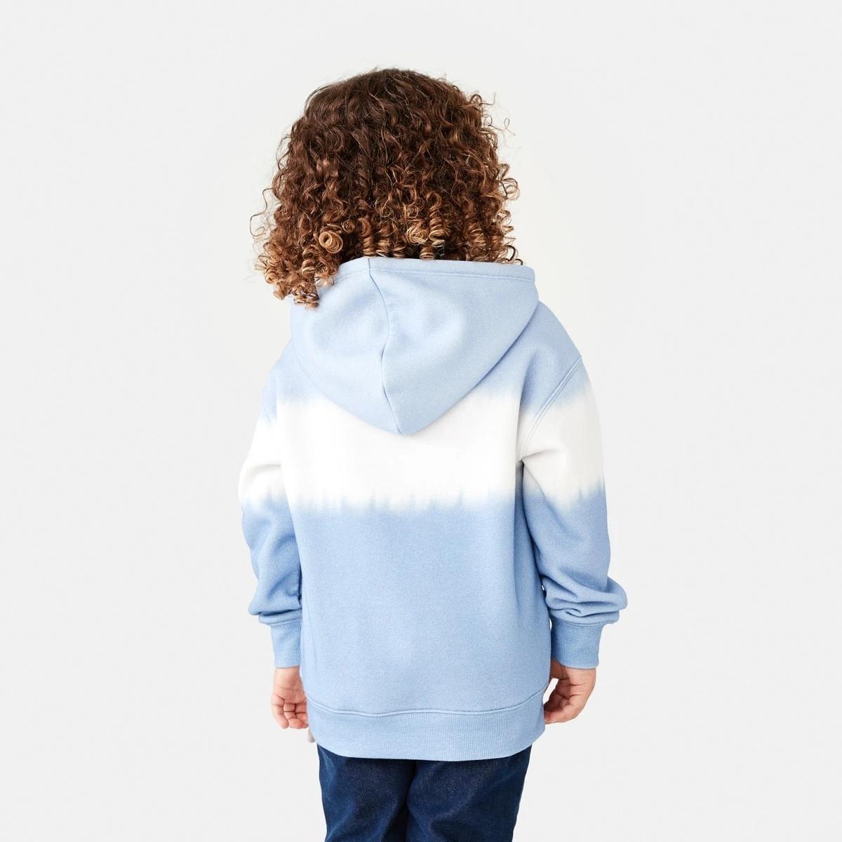 2 Print Hoodie Blu Tiedye, 2 of 8