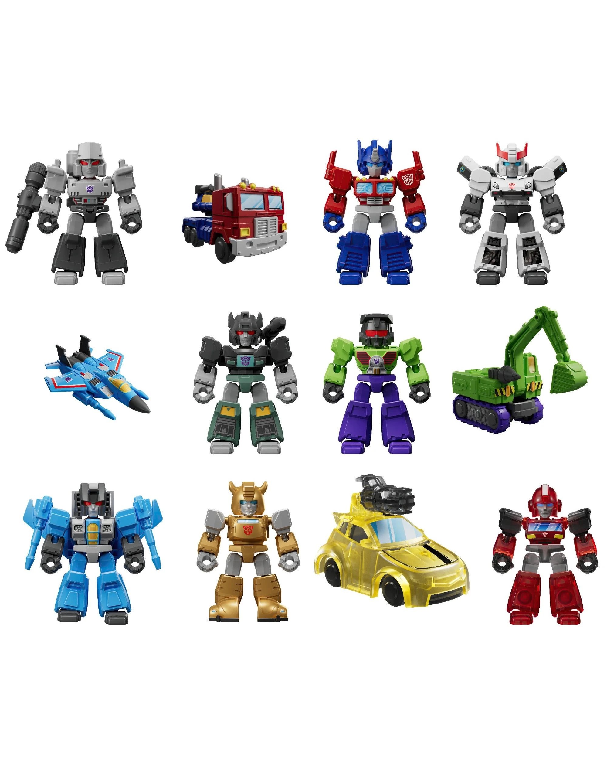 2 Blokees Transformers GVD01 Galaxy Shining Model Kit Blind Box - Set of 12, 2 of 6