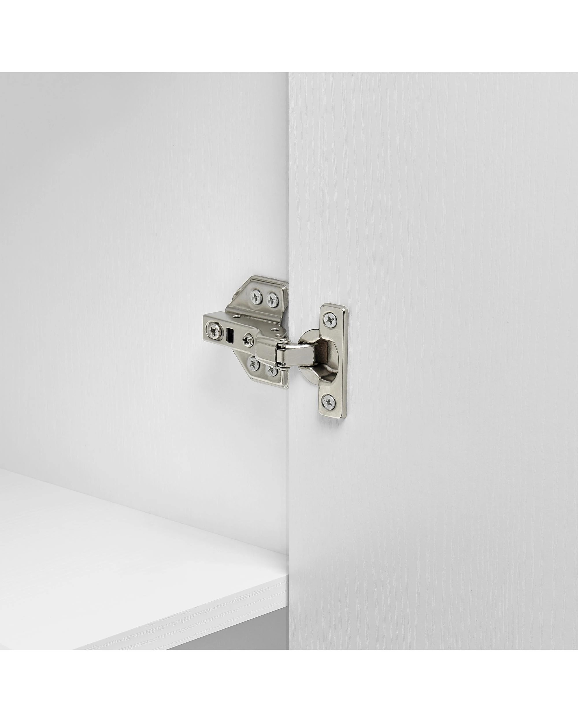 10 Kodu Tall Cabinet Storage 2 Doors - White, 10 of 10