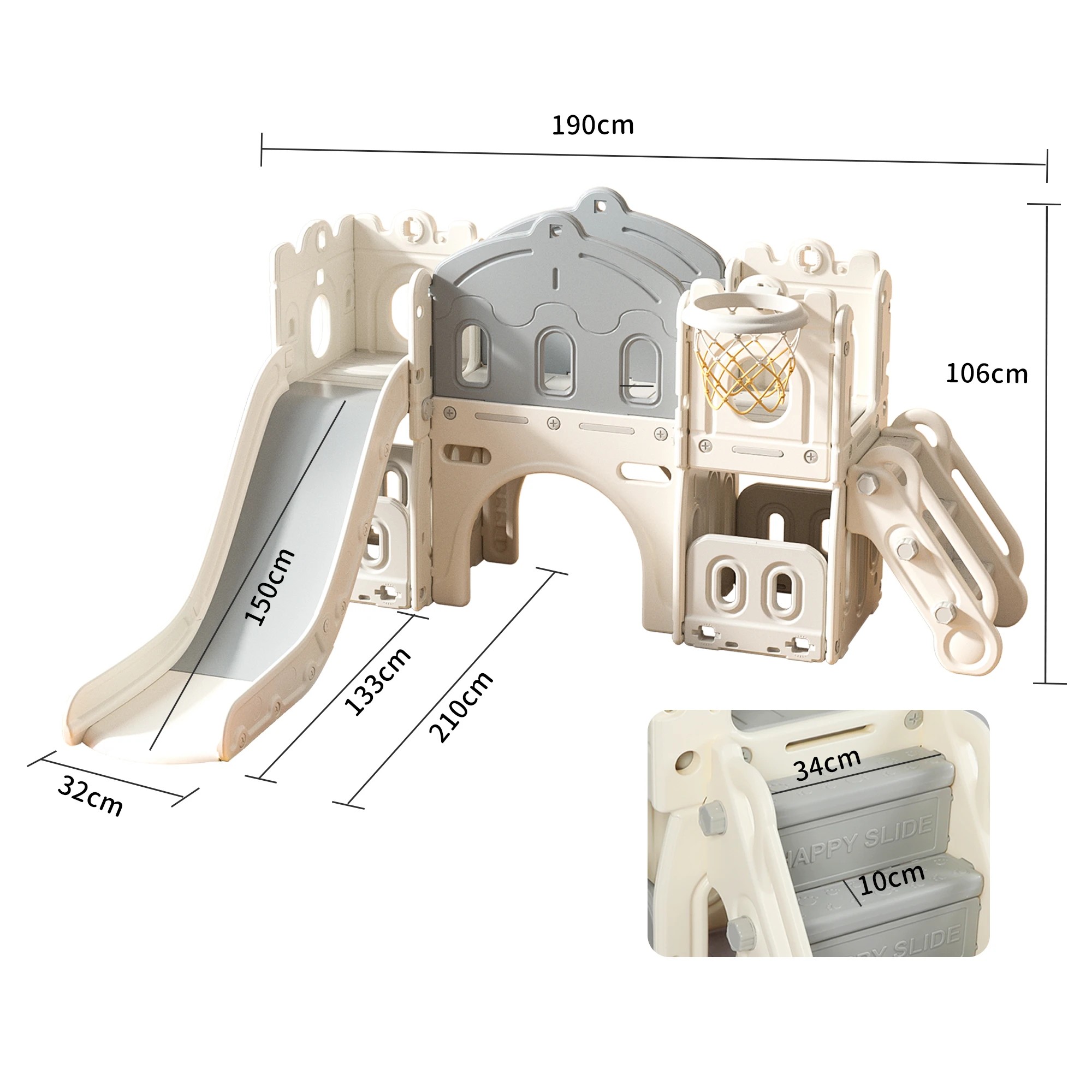 3 Bopeep 6 In 1 Kids Slide Set, 3 of 6