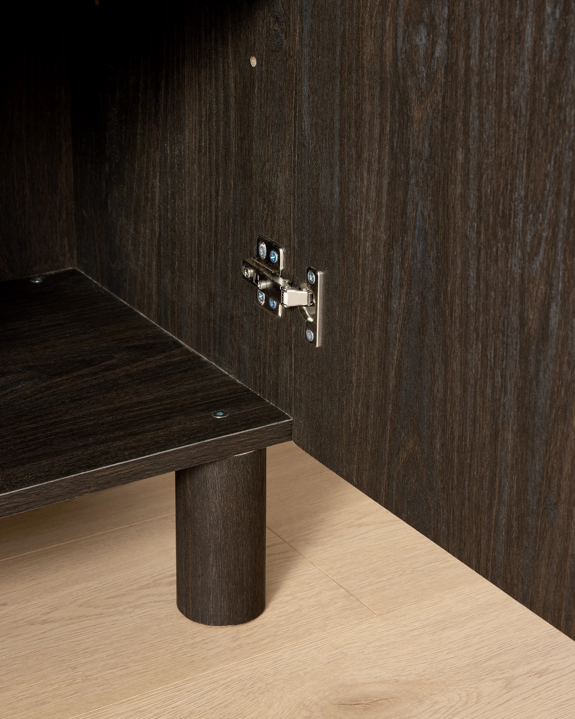 8 Ripple 3 Door Sideboard - Walnut, 8 of 8